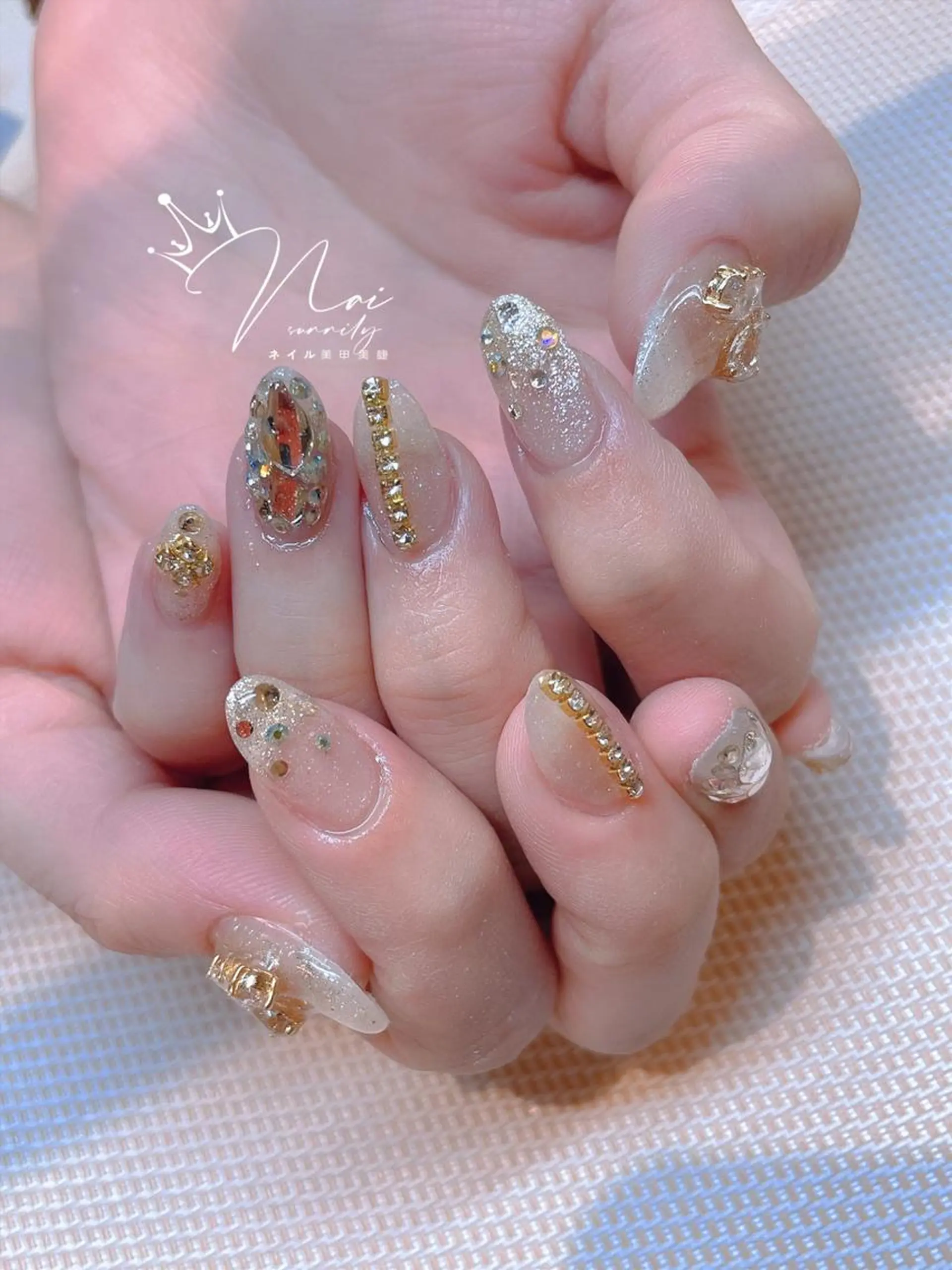 ネイル 長さだし専門店 M2　rikaのネイルデザイン