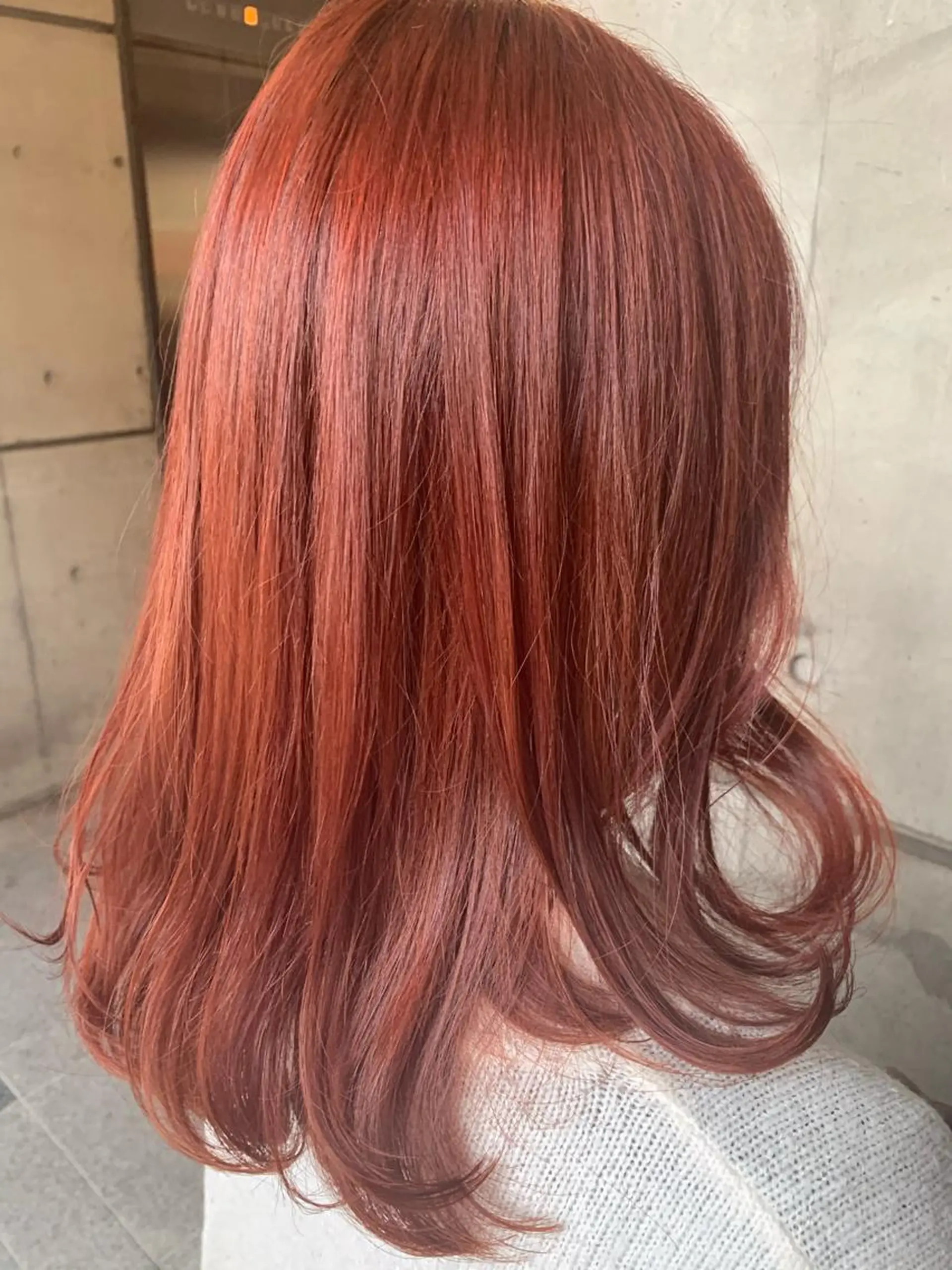 ロング 平野 優奈のヘアスタイル