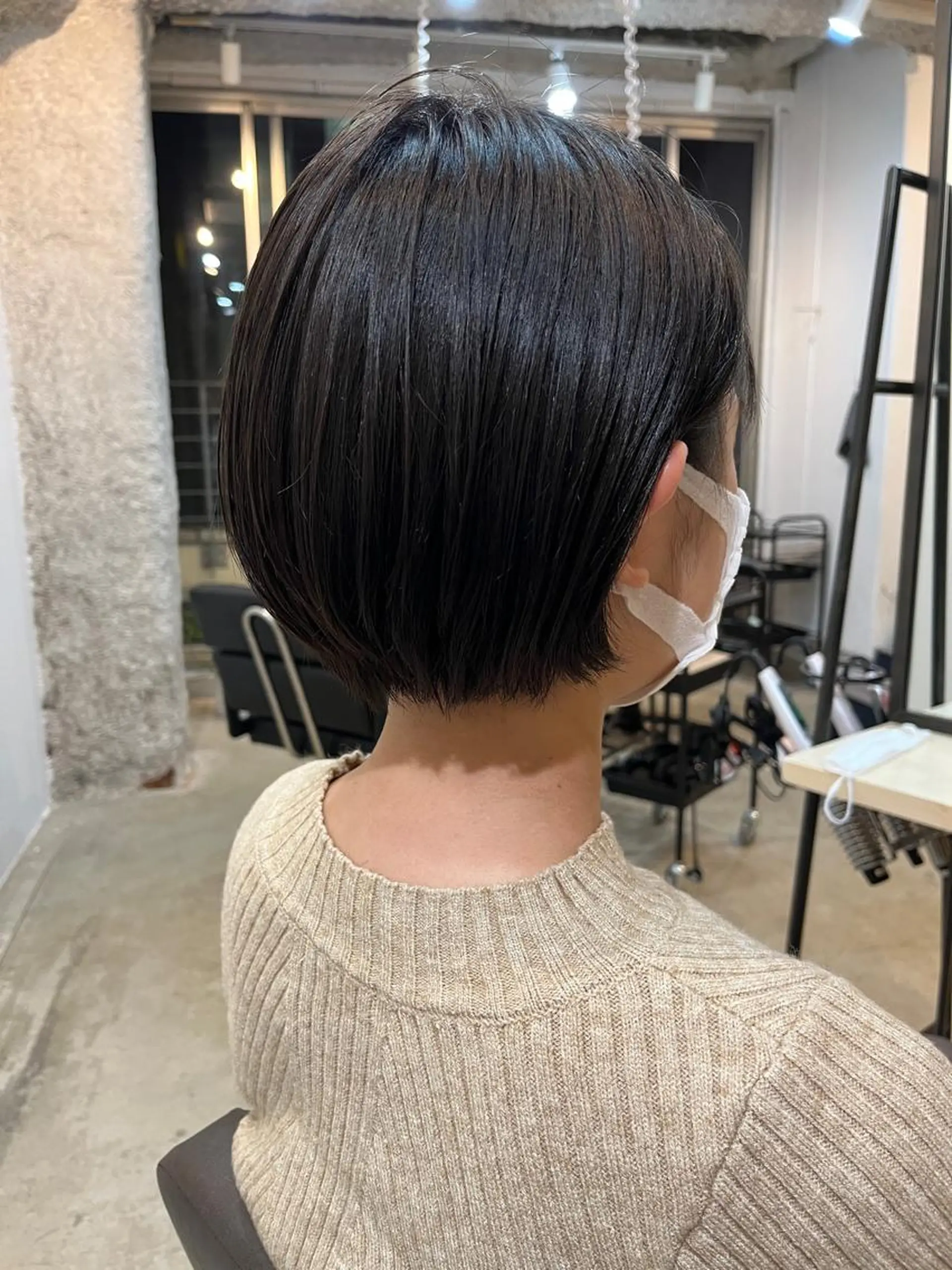 ショート ショートボブ ボブ ハイライト ショートヘア 小顔カット 山田 勇真のヘアスタイル