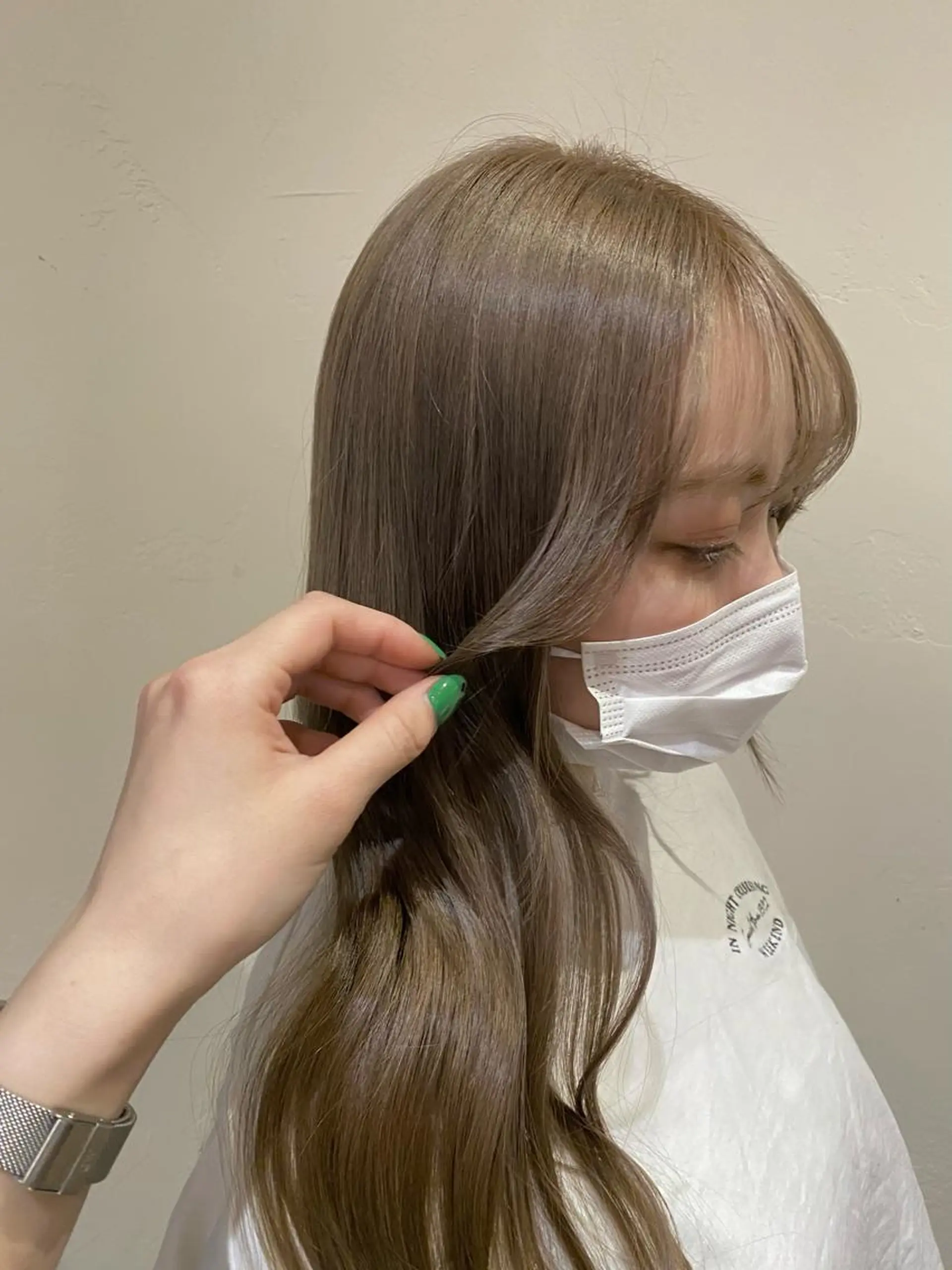 ロング カラー ヘアカラー Hair　space Rizm　green所属・sayumi 🍒のヘアスタイル