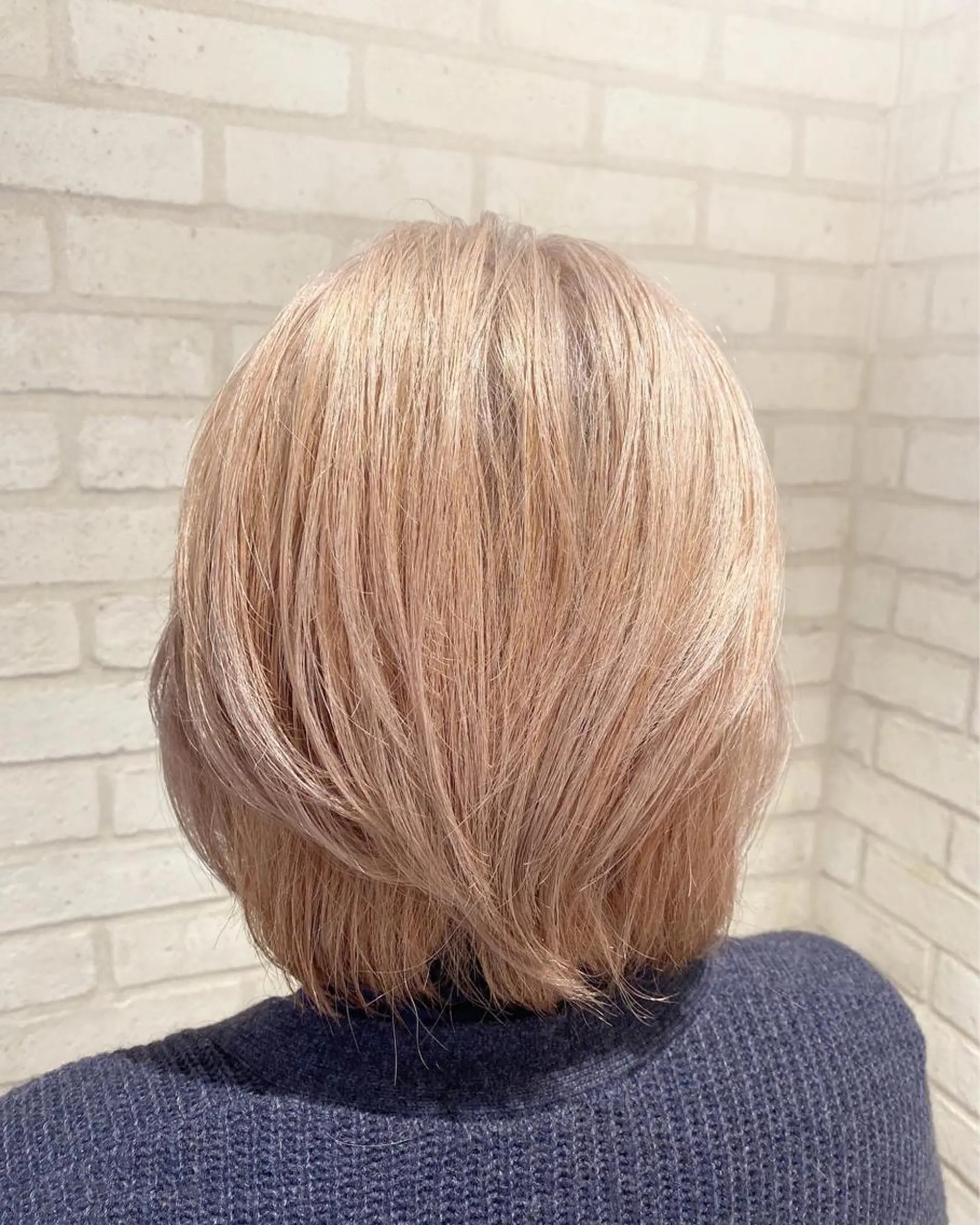 ショート カラー ハイトーンカラー カット ヘアカラー トリートメント 田中 アキオのヘアスタイル