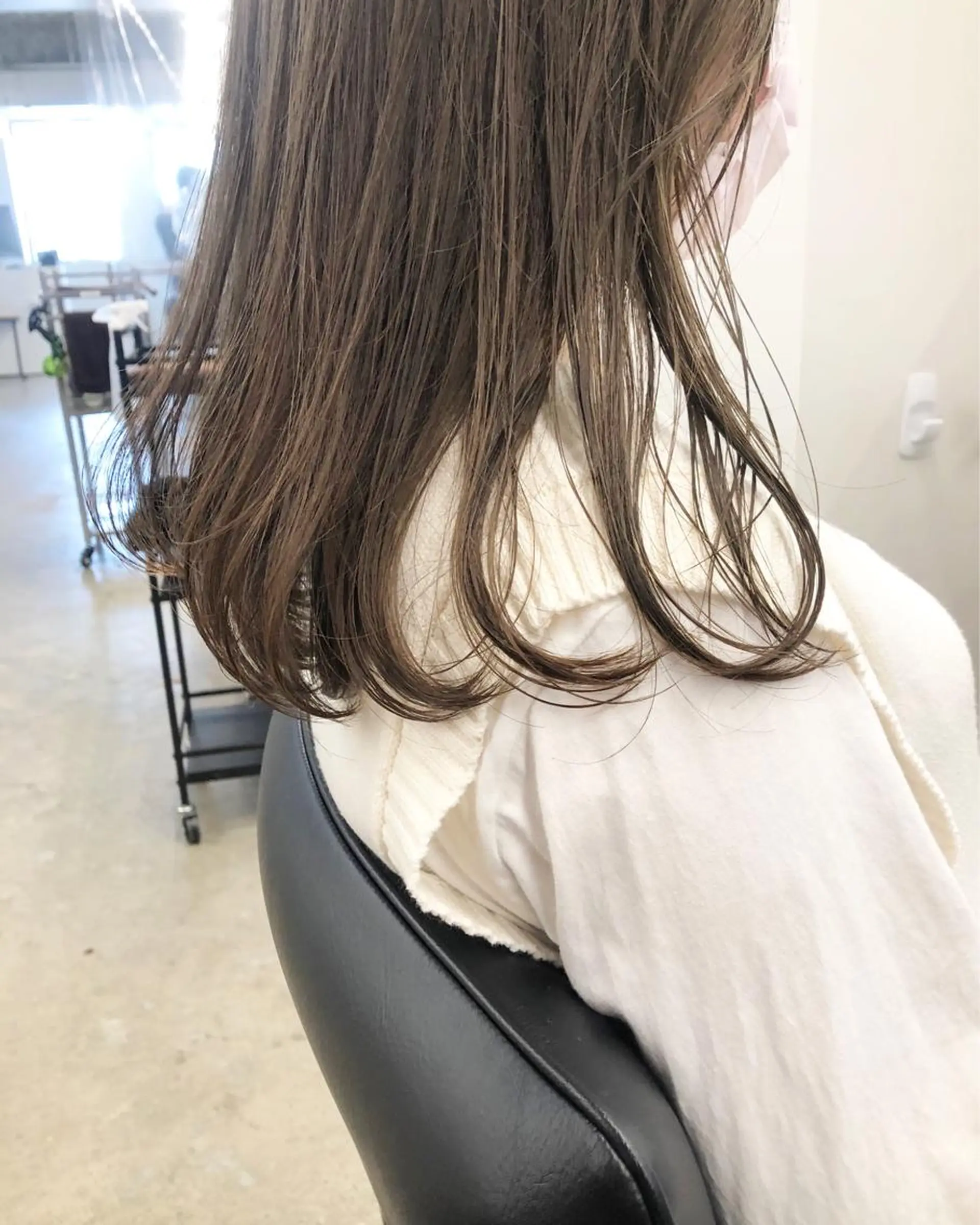 ミディアム カラー カット ヘアカラー トリートメント ボブ/ミニボブ/ 立河今日子のヘアスタイル