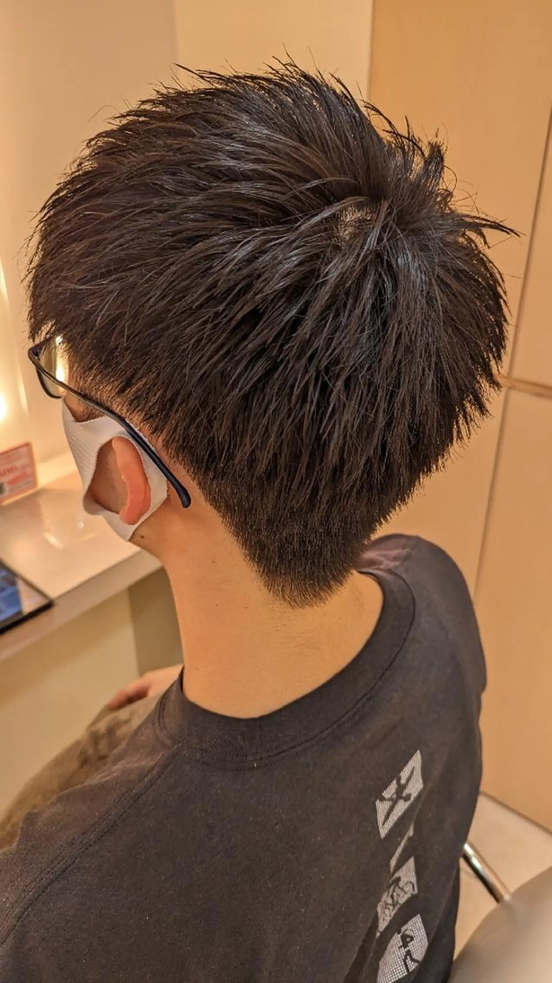 ショート カット 斉藤 充哉のヘアスタイル