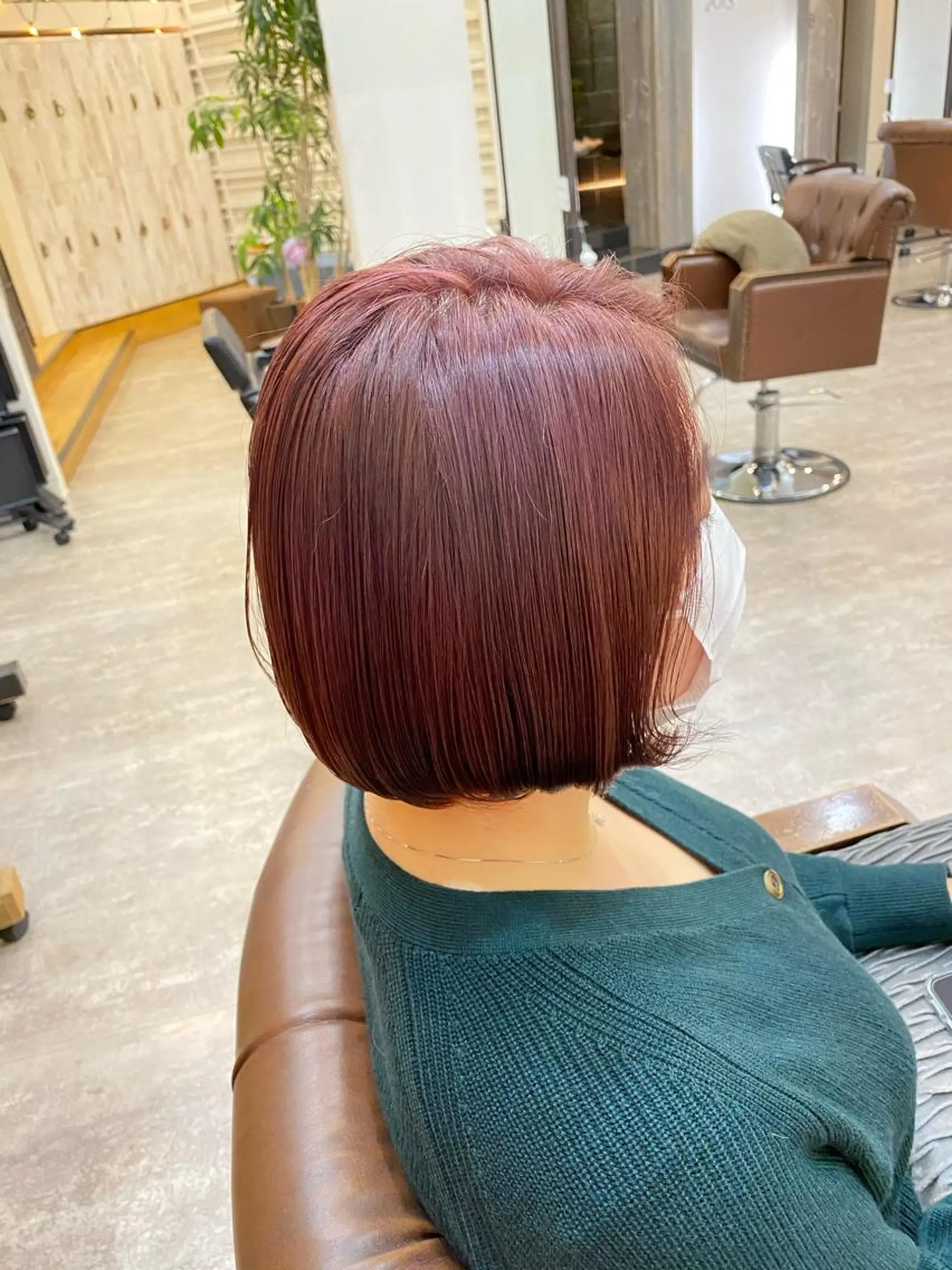 ミディアム カラー カシス パープルカラー 🟢NEGi🟣 🫧髪質改善のヘアスタイル