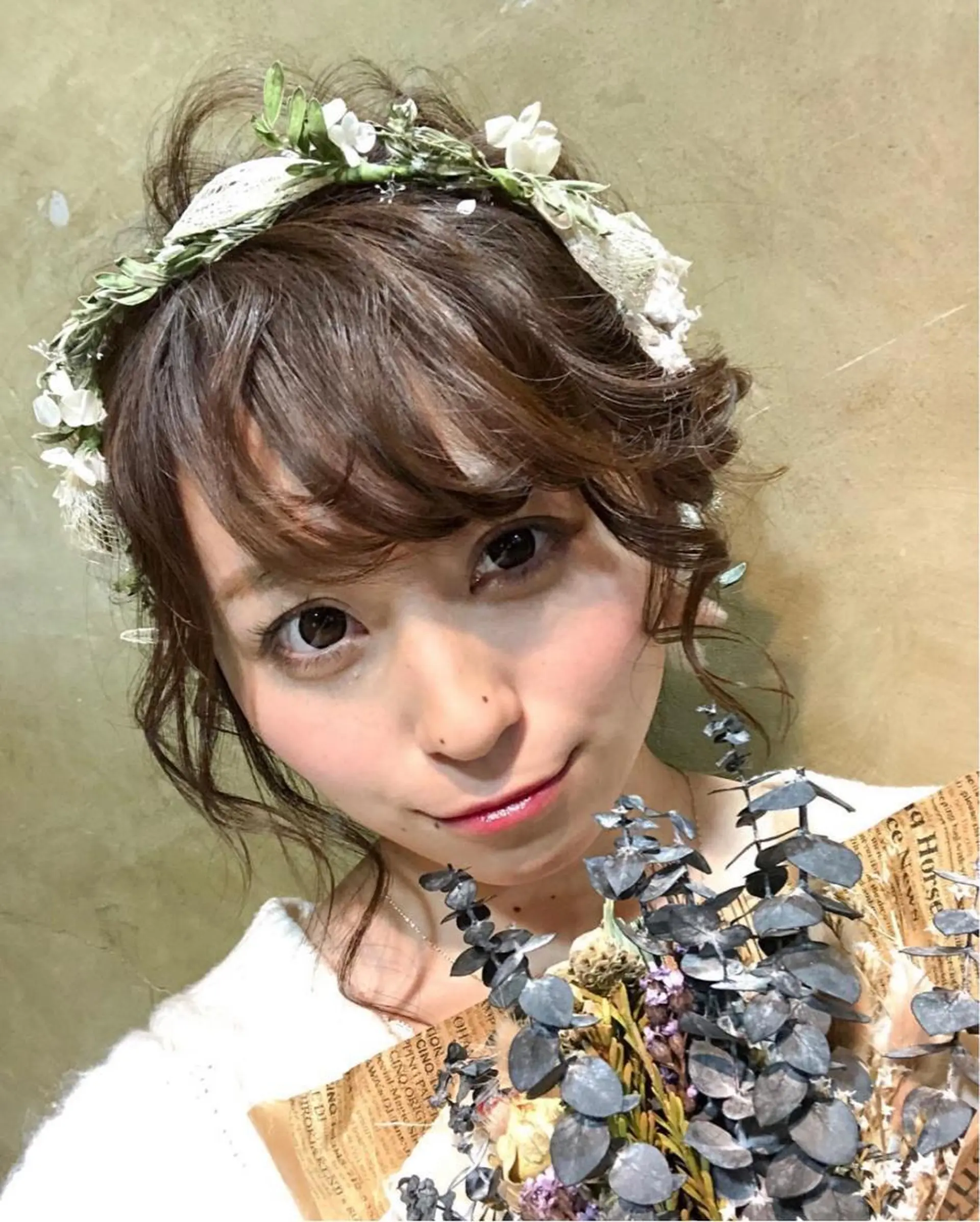 セミロング ヘアアレンジ ともや/ヘアセット/ ヘアメ/ヘアアレンジのヘアスタイル