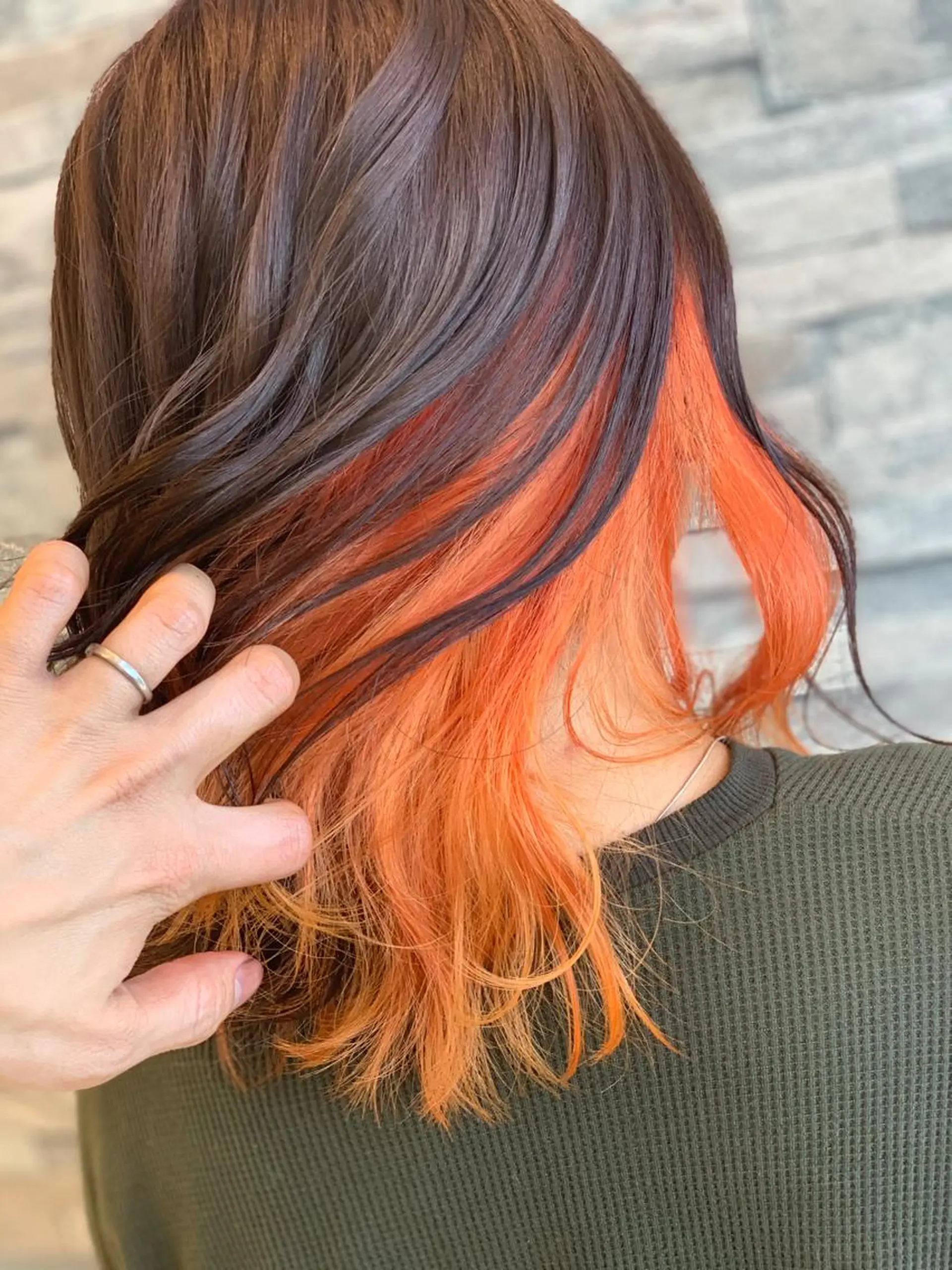 ミディアム ヘアカラー カラーと言ったら SAWARAのヘアスタイル