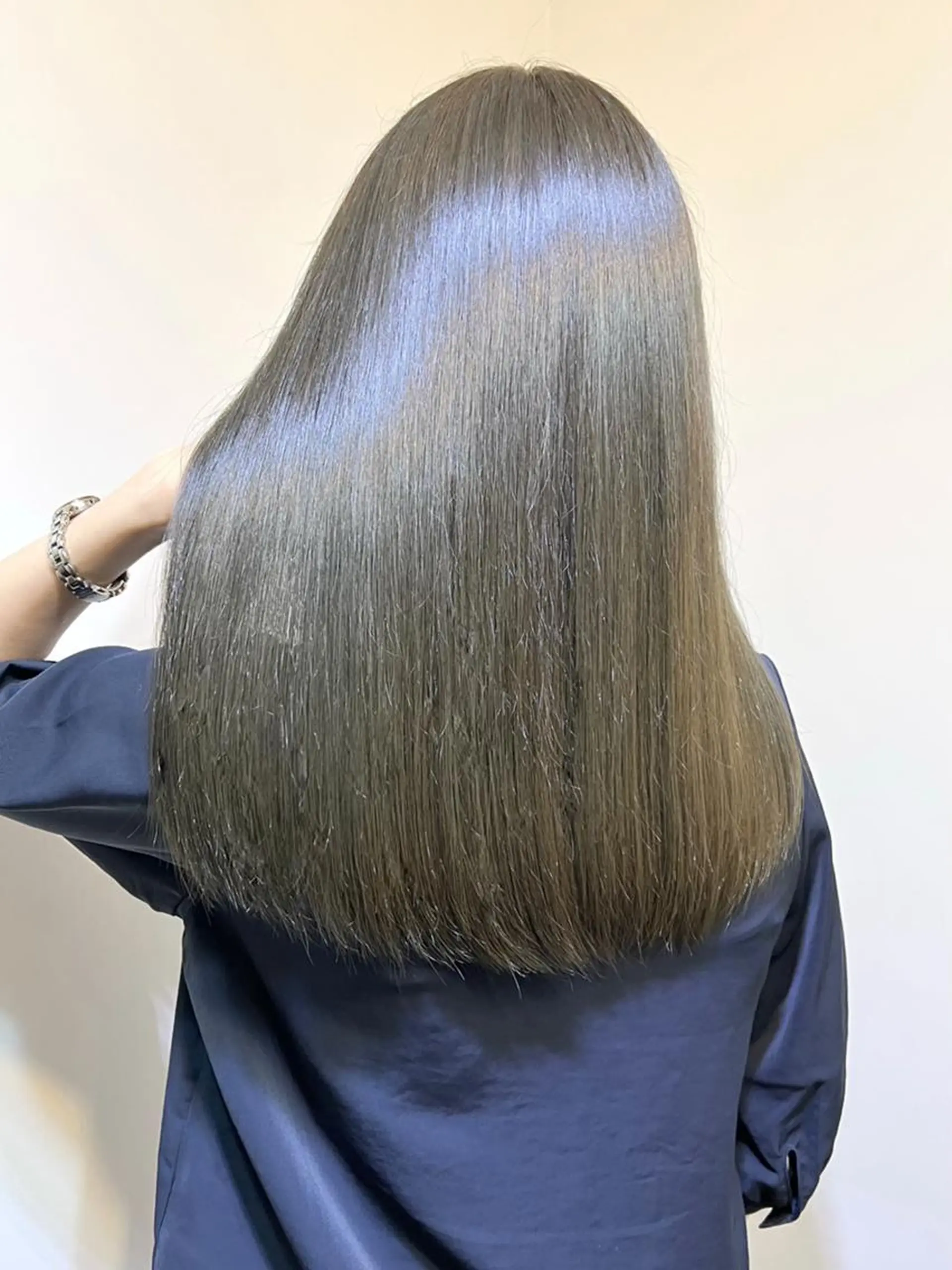 カラー ミディアム ヘアカラー プチプラ&ハイクオ リティ✰Lilly✰のヘアスタイル