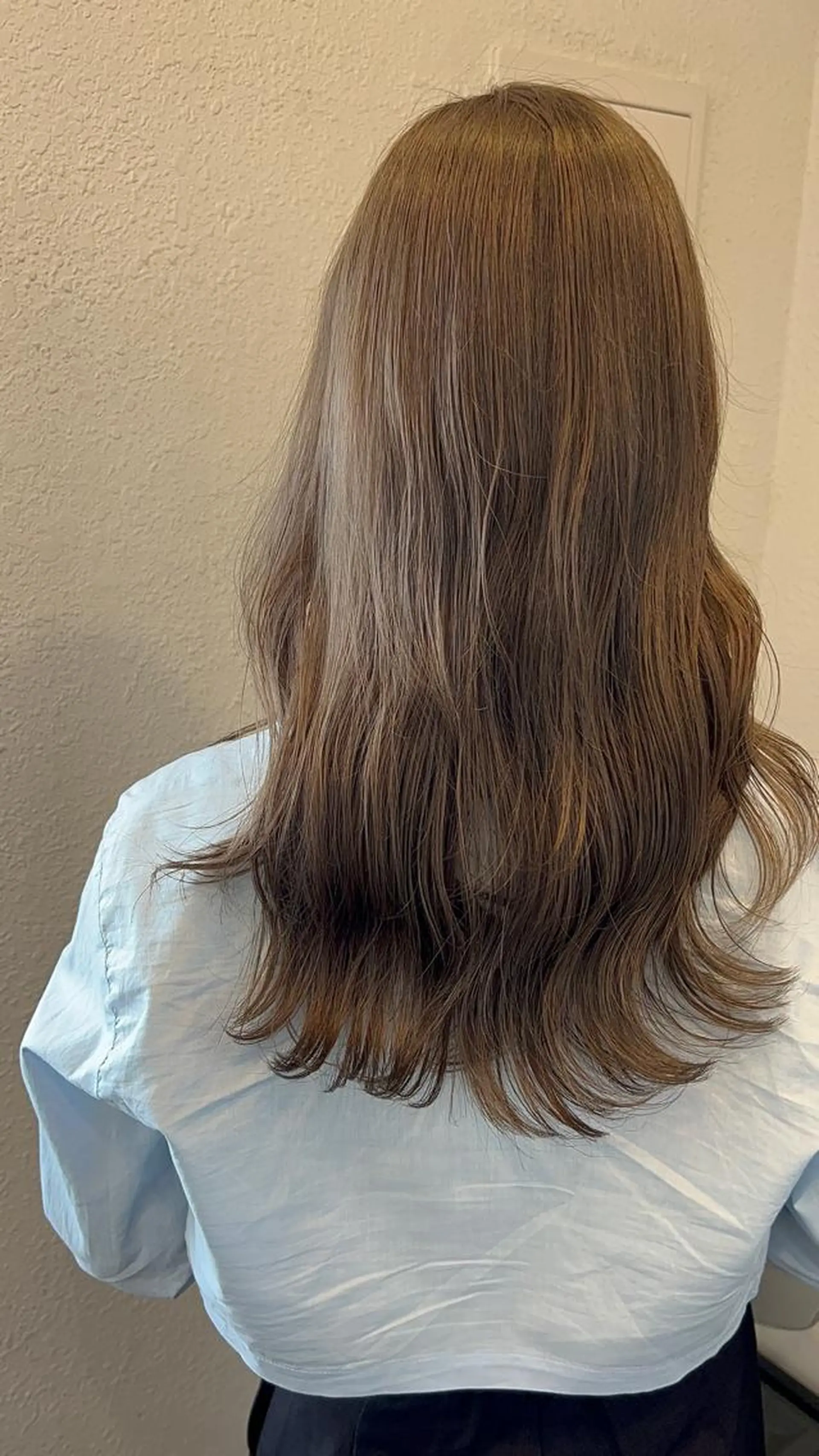 ロング カット ヘアカラー トリートメント ヘアセット 名駅/艶韓国風ヘア miyabiのヘアスタイル