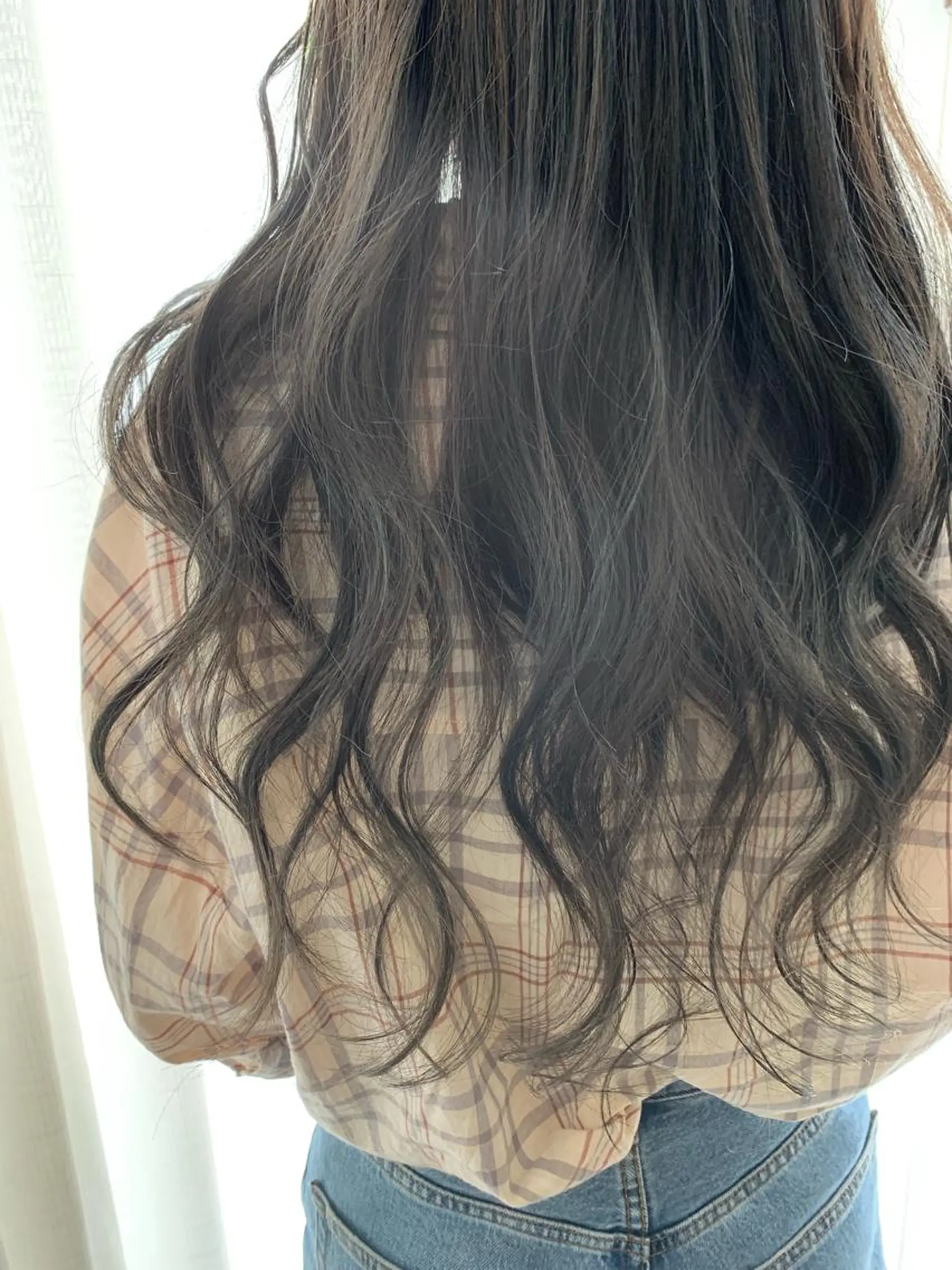 ロング カラー カット ヘアカラー fio マナミのヘアスタイル