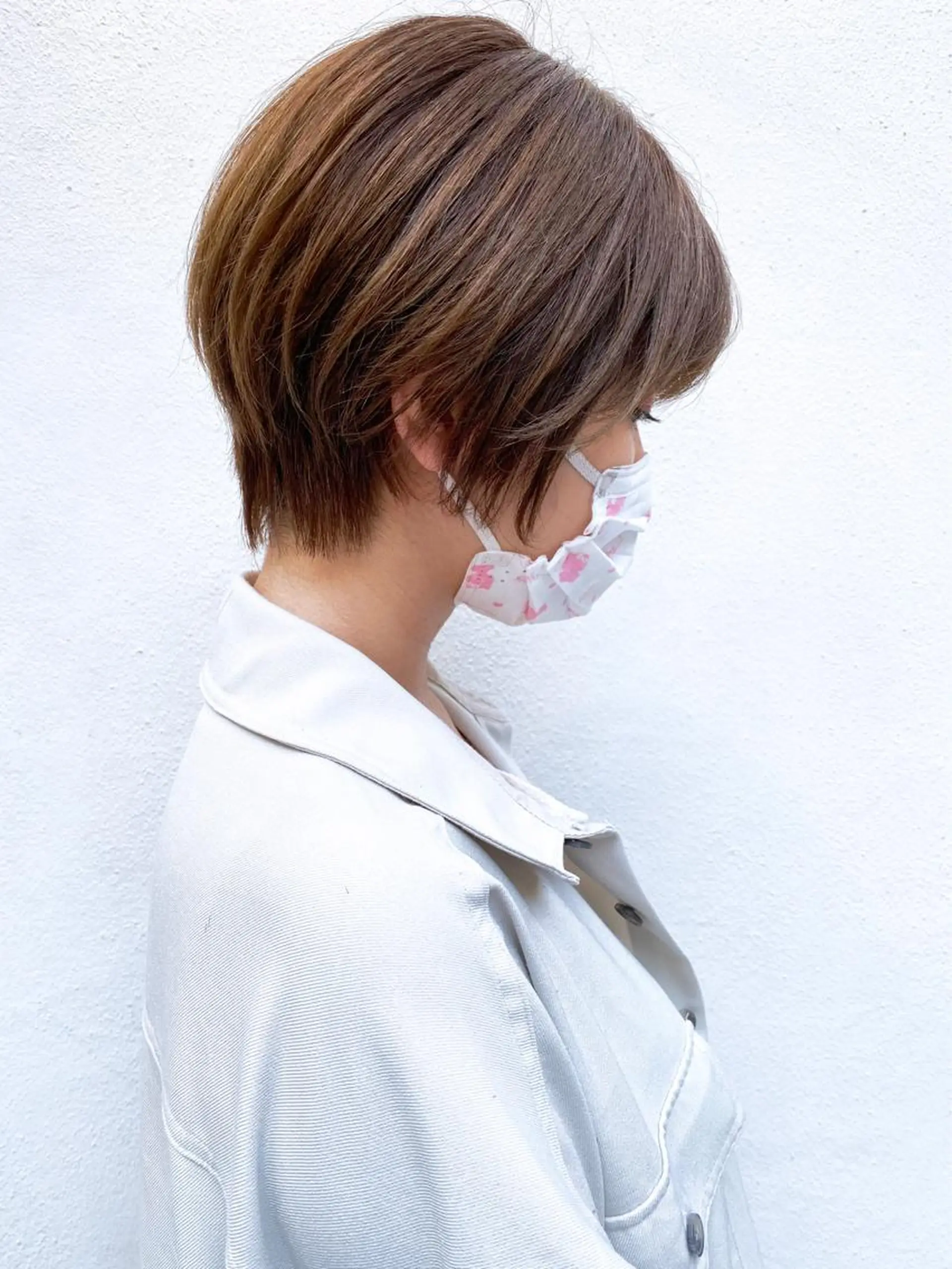 ショート カラー 髪質改善/艶髪 やまなかのヘアスタイル