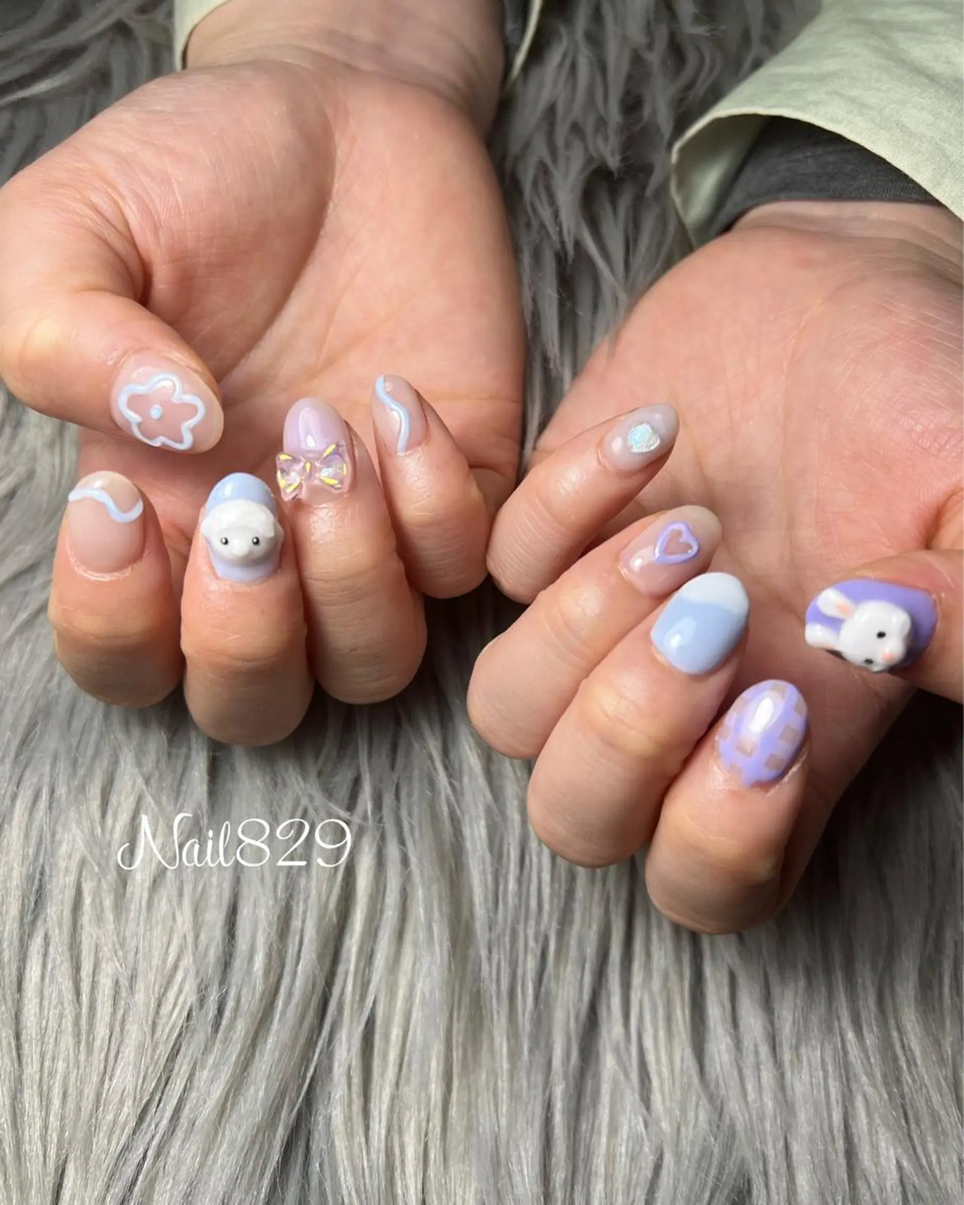 ネイル 829 Yuiのネイルデザイン