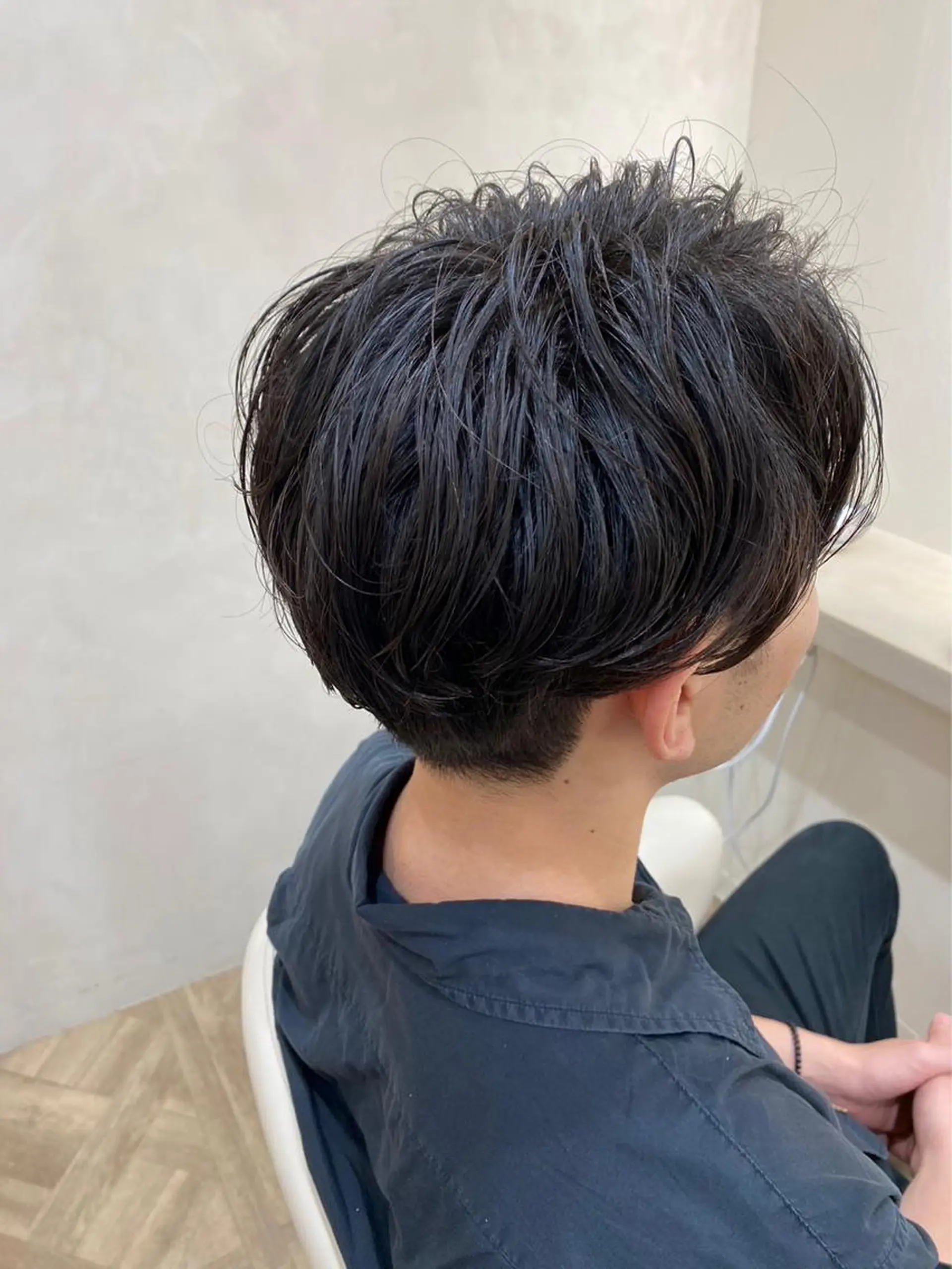 メンズ ミルクティ/ピンク/ レイヤー/yuriaのヘアスタイル