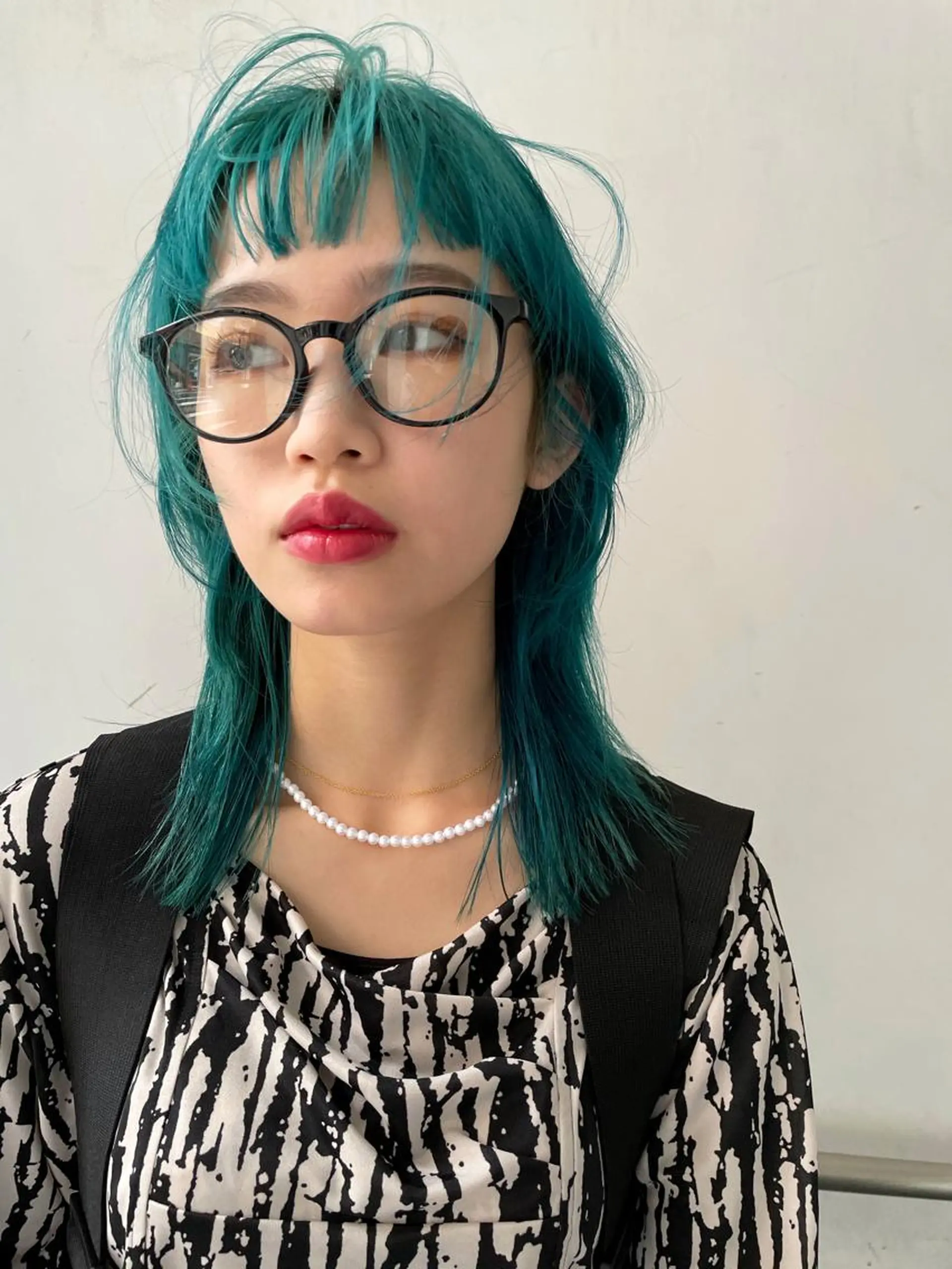 ミディアム カラー ヘアアレンジ 丸山渉/パーマ エフェクトブリーチのヘアスタイル