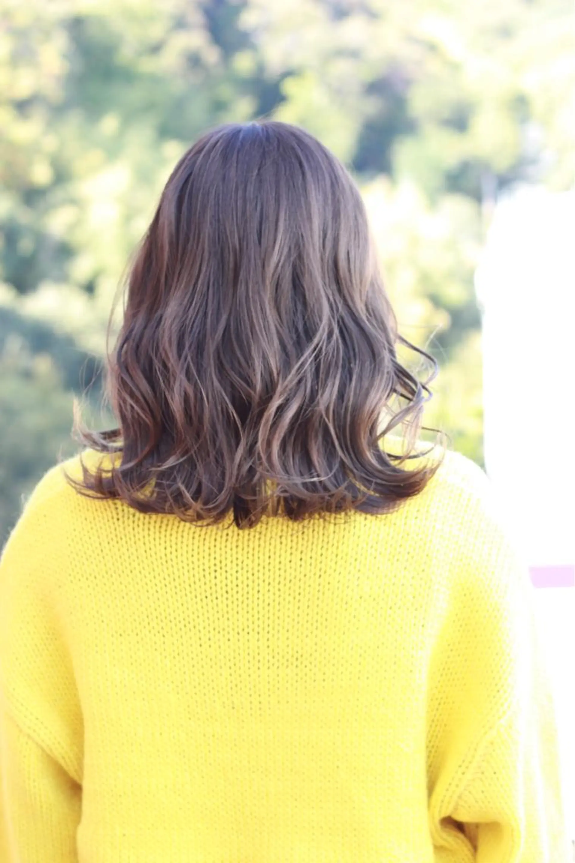 ミディアム カラー ベージュカラー オリーブベージュ ヘアカラー Viage （ビアージュ）のヘアスタイル