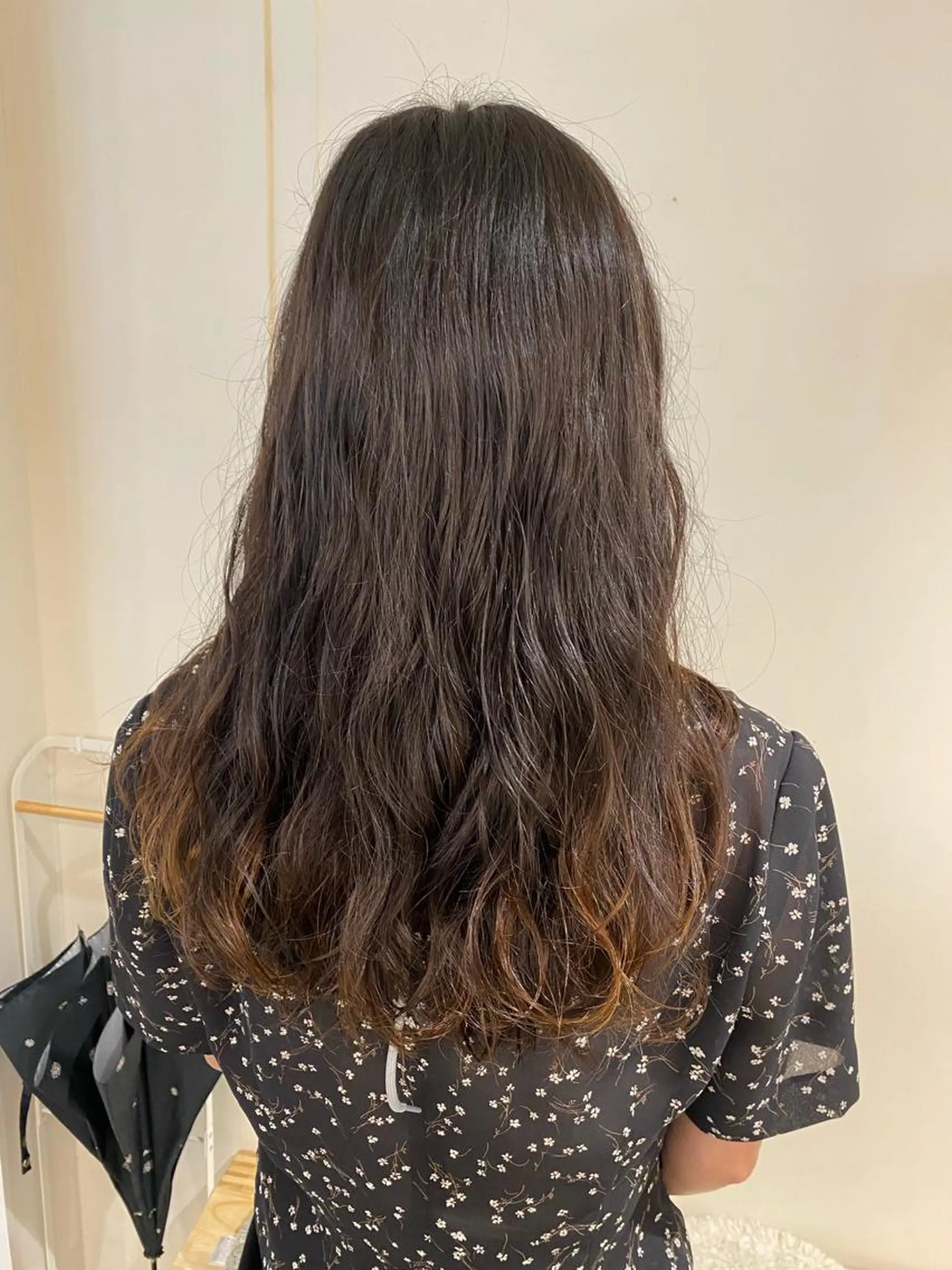 セミロング カラー ヘアアレンジ セミロングパーマ ボブ /ニュアンス/ satomi🧸💖のヘアスタイル