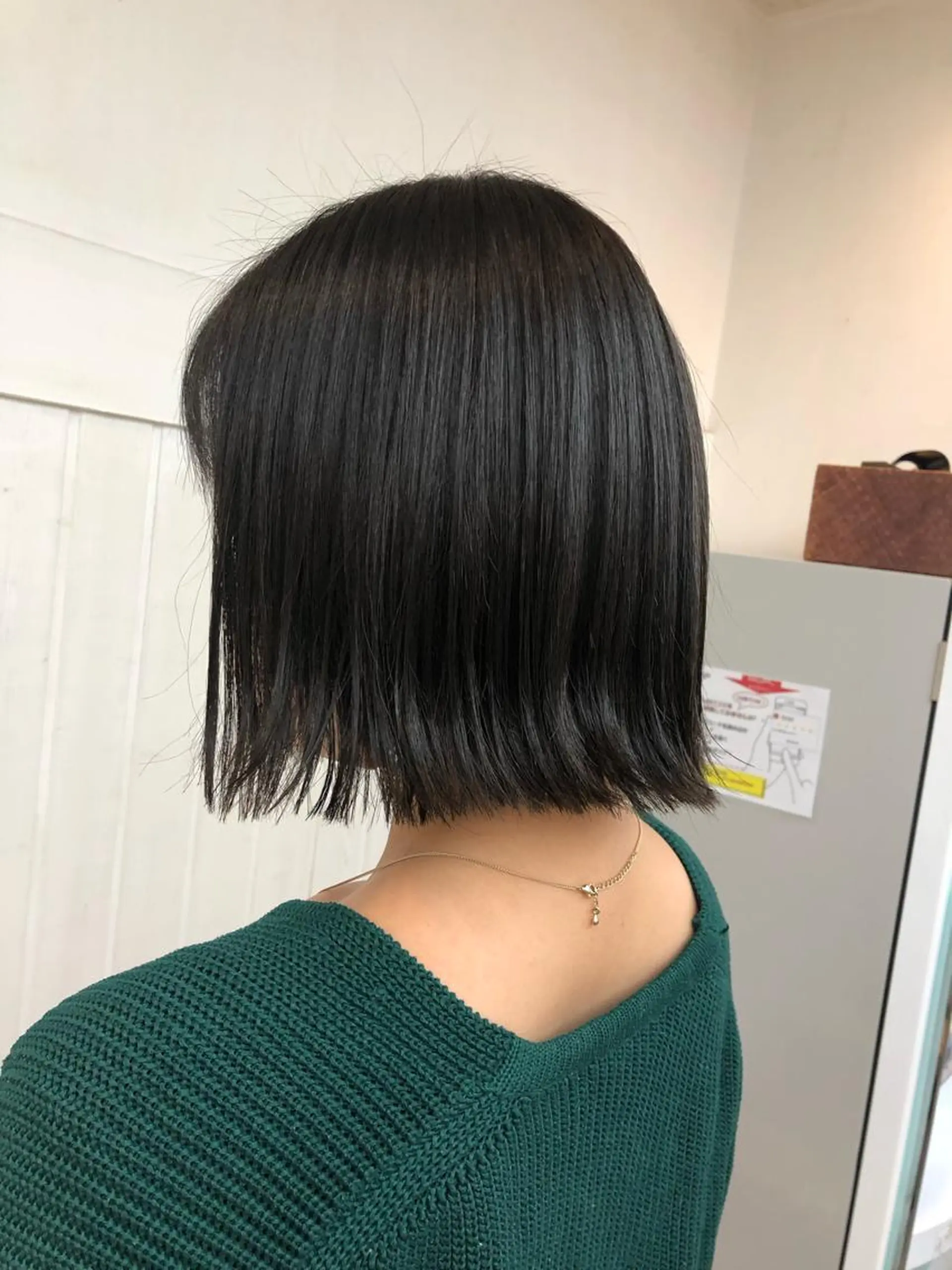 ショート カラー ヘアアレンジ アディクシーカラー アッシュ ベージュカラー 黒髪 ブリーチ JURI🤎 ワンカールレイヤーのヘアスタイル