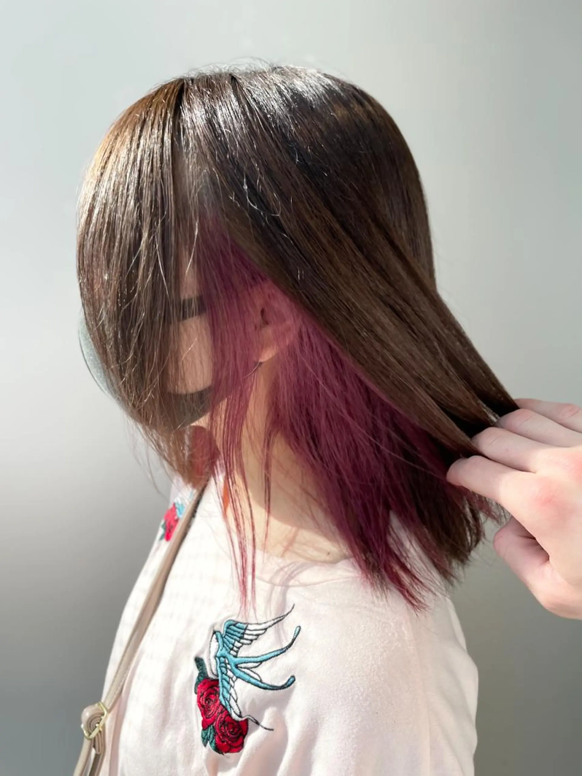 ミディアム カラー ヘアカラー トリートメント ヘアセット meme原宿所属・ブロンド・ハイトーン ／遠藤将太のヘアスタイル