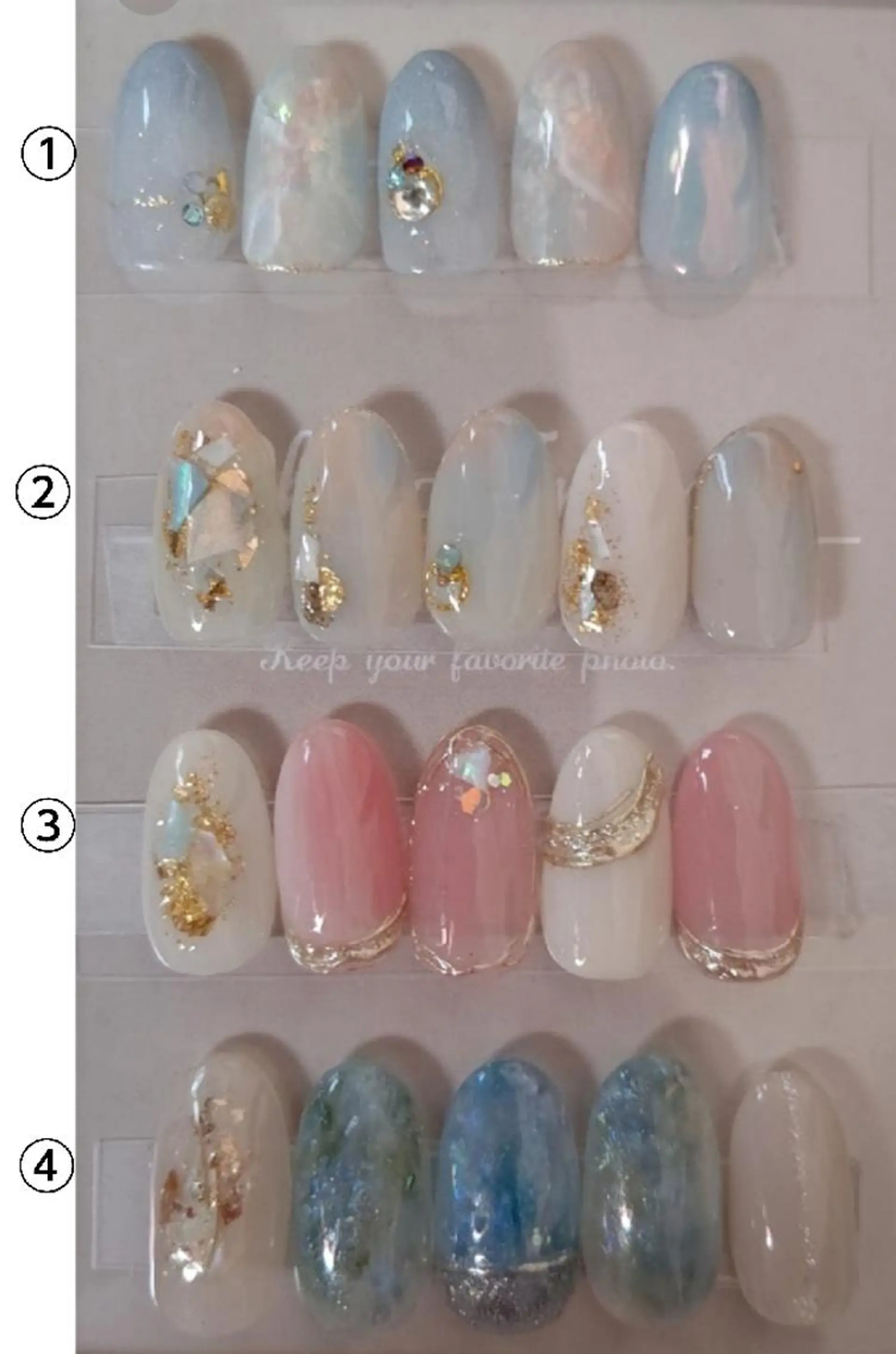 ネイル ラヴィアン ローズのネイルデザイン