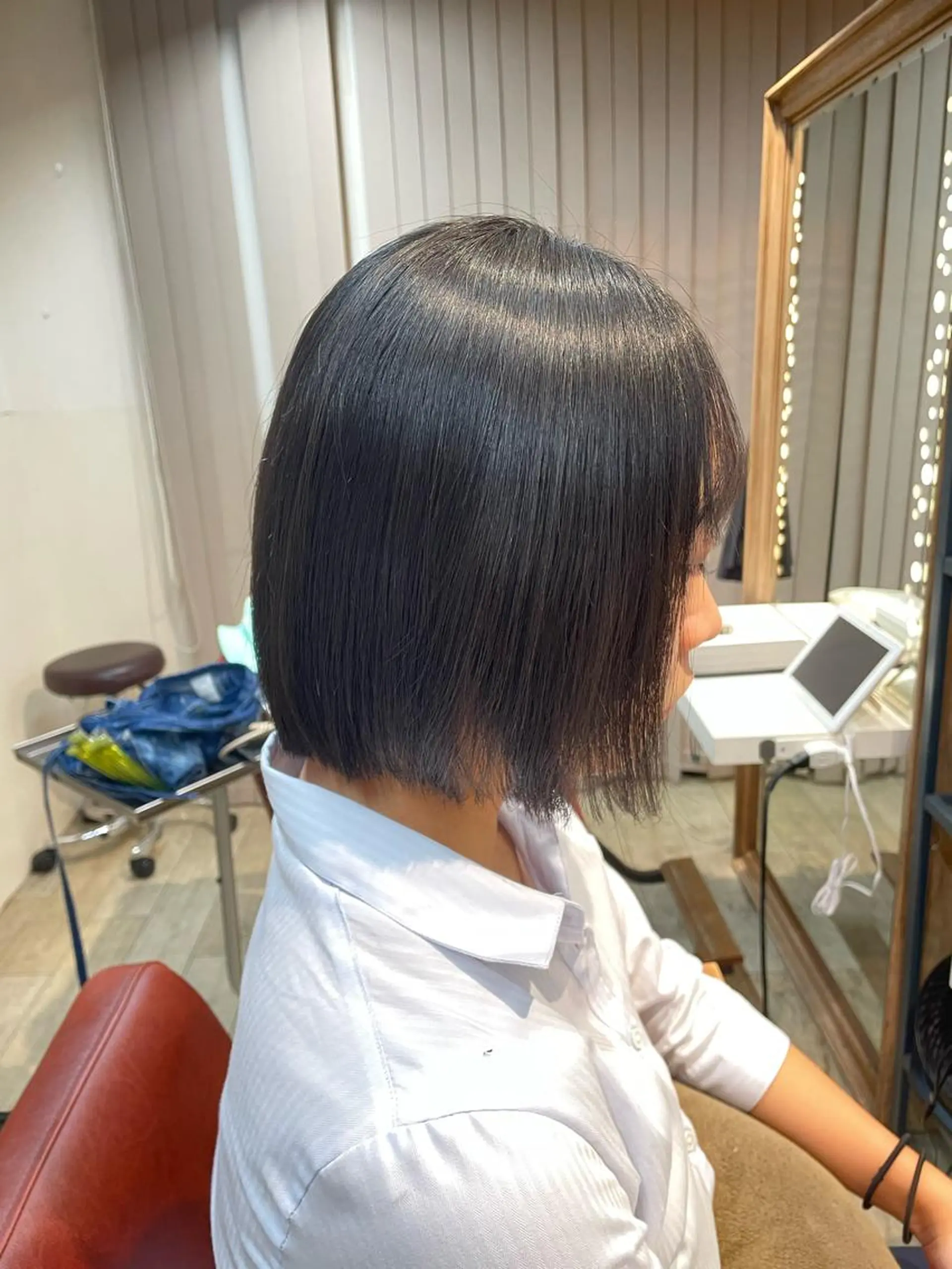 ショート パーマ 縮毛矯正 トリートメント LOG/所属・なりたいを叶えます！ 出口 紗依のヘアスタイル