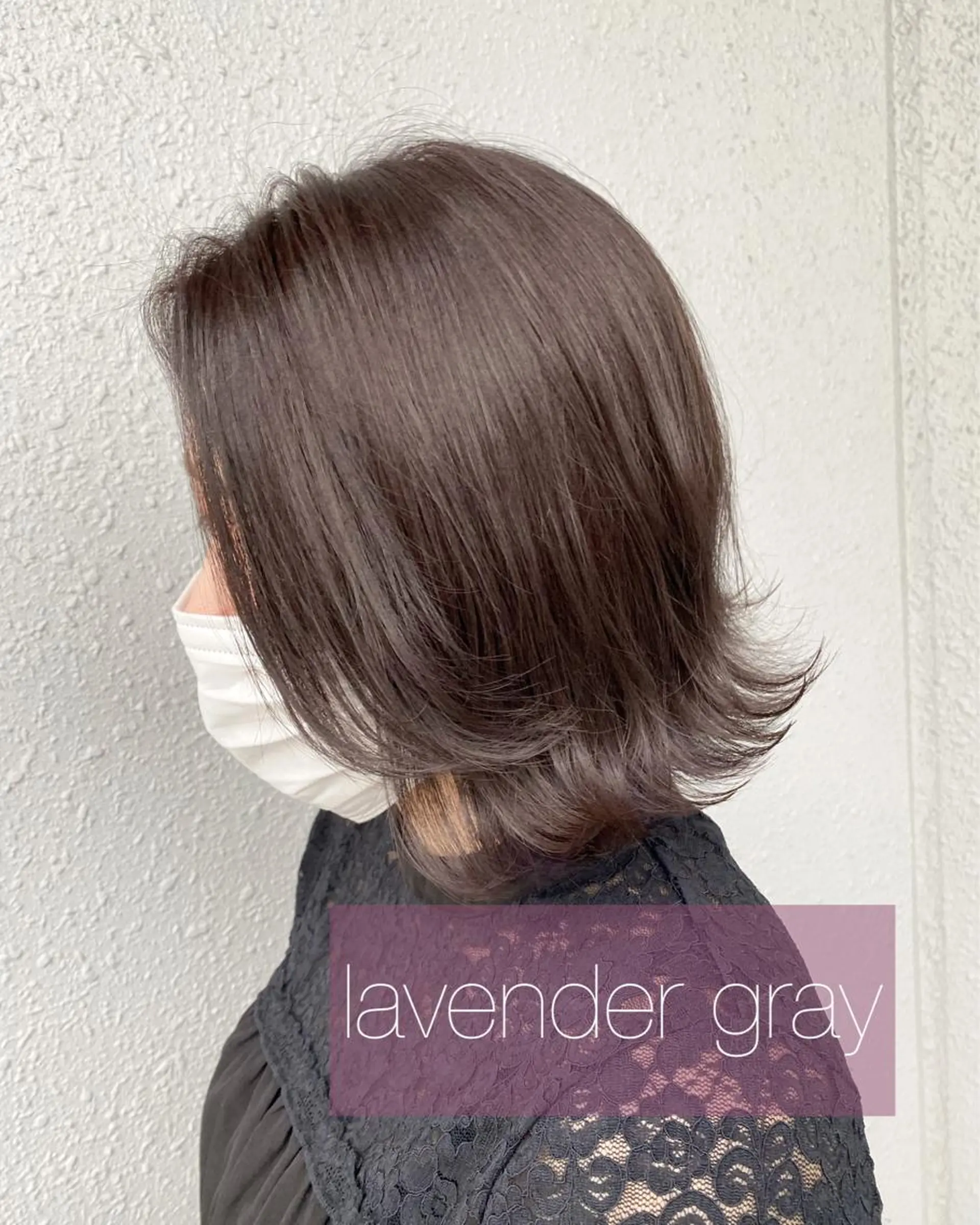 ミディアム カラー ブリーチ カット ヘアカラー トリートメント 後藤紗英/髪質改善 /オリーブベージュのヘアスタイル