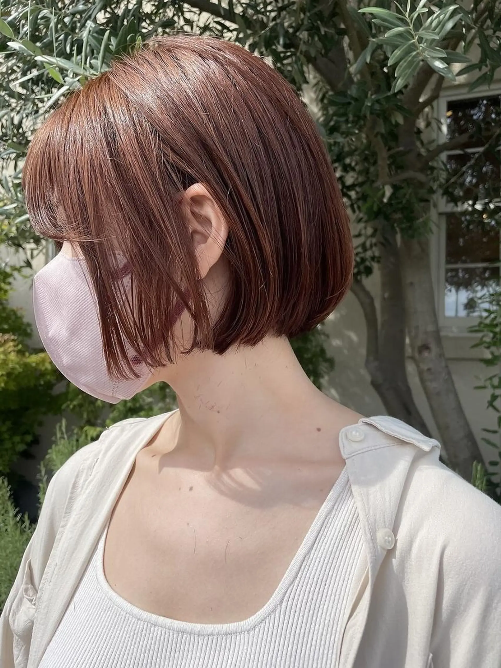 カラー ミディアム カット ヘアカラー トリートメント 相川 ひなたのヘアスタイル