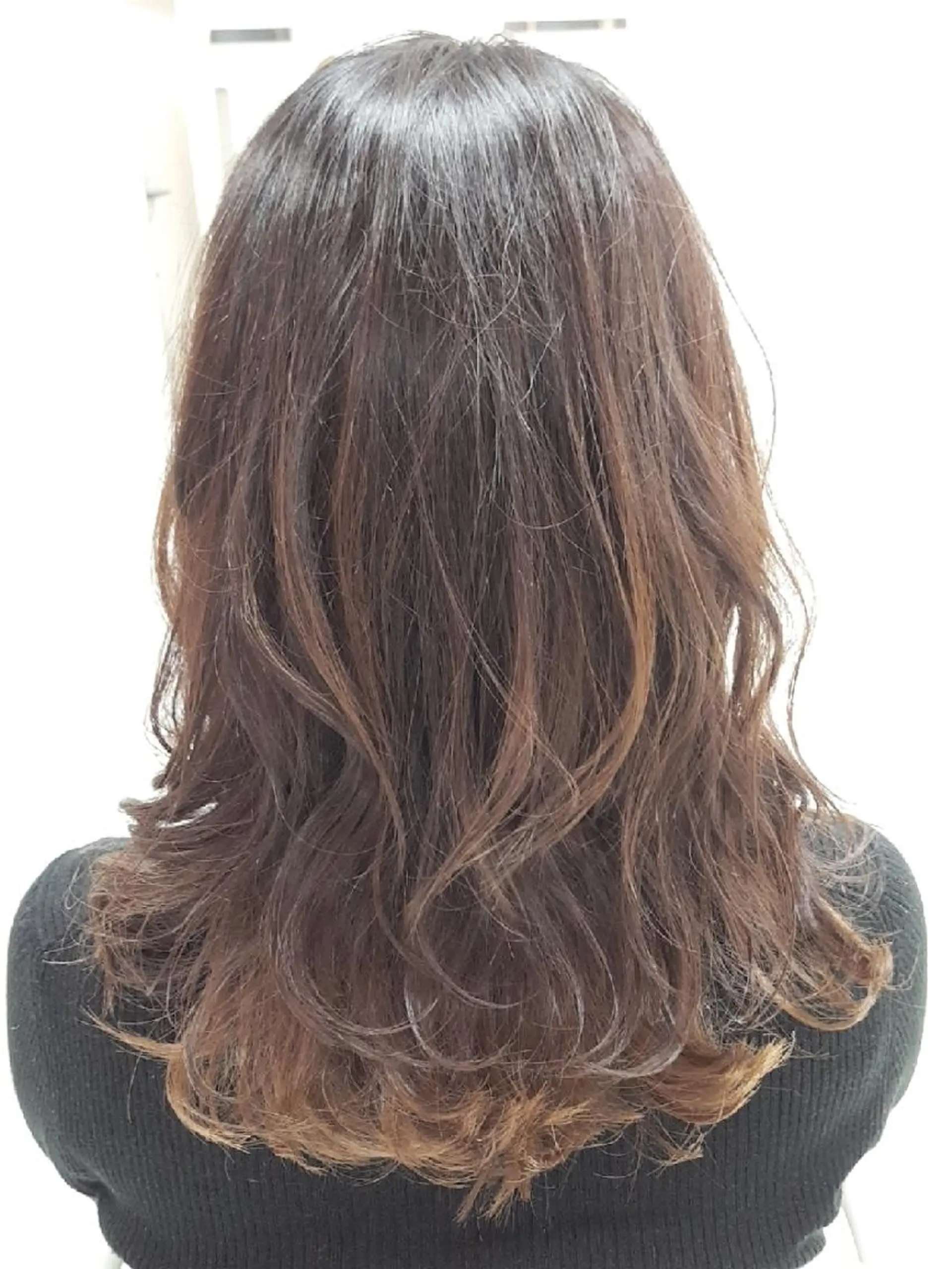 ロング レイヤーカット カット トリートメント 菊地 美憂のヘアスタイル