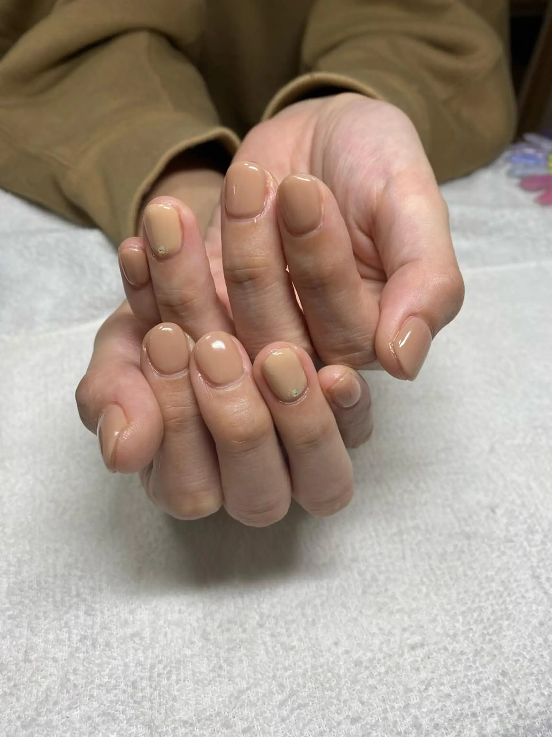 ネイル ぷっくりネイル ショートネイル Nail Salon JOYのネイルデザイン