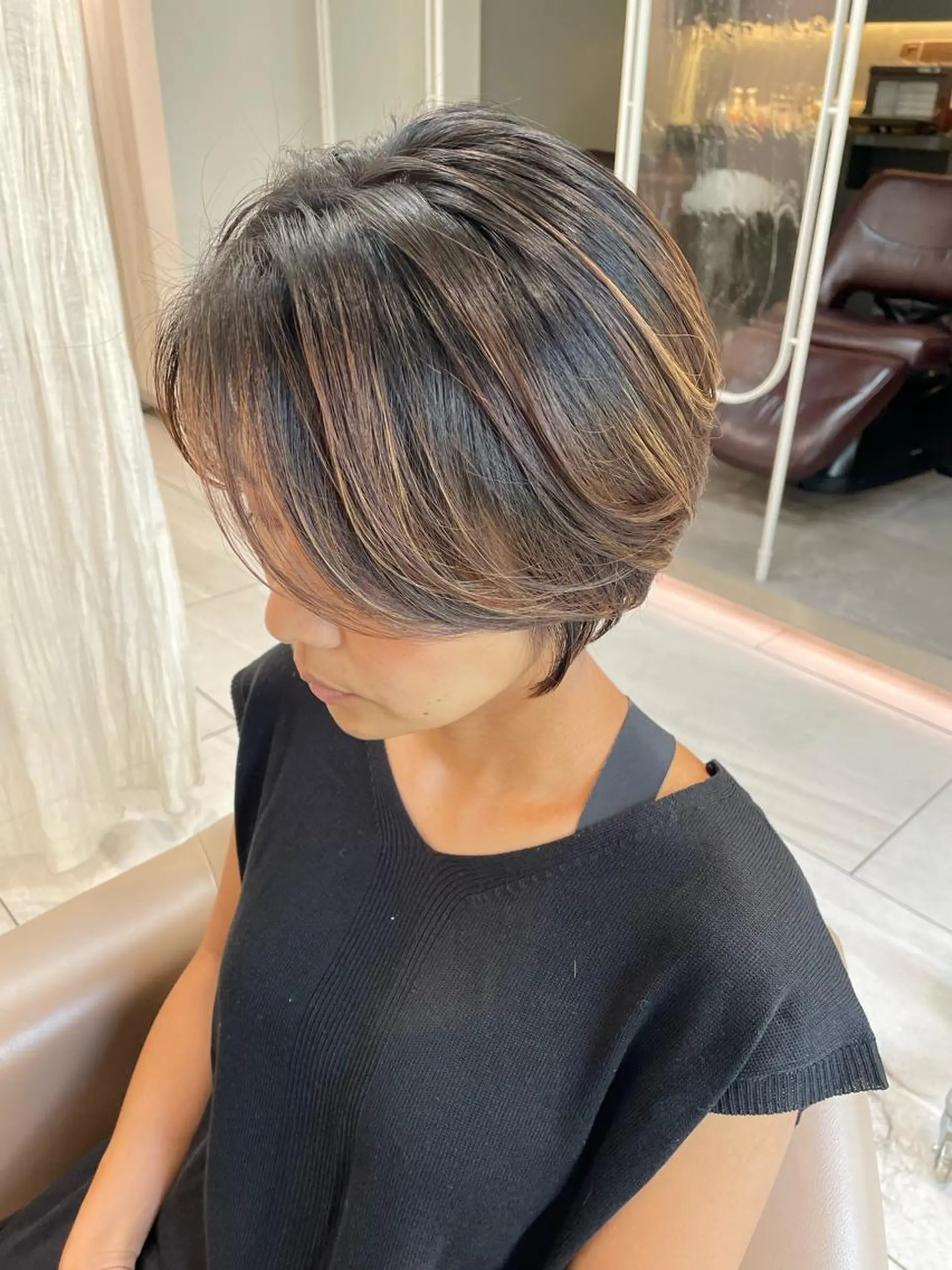 ショート 髪質改善クロスパーマ モリオカ モエ💫のその他イメージ