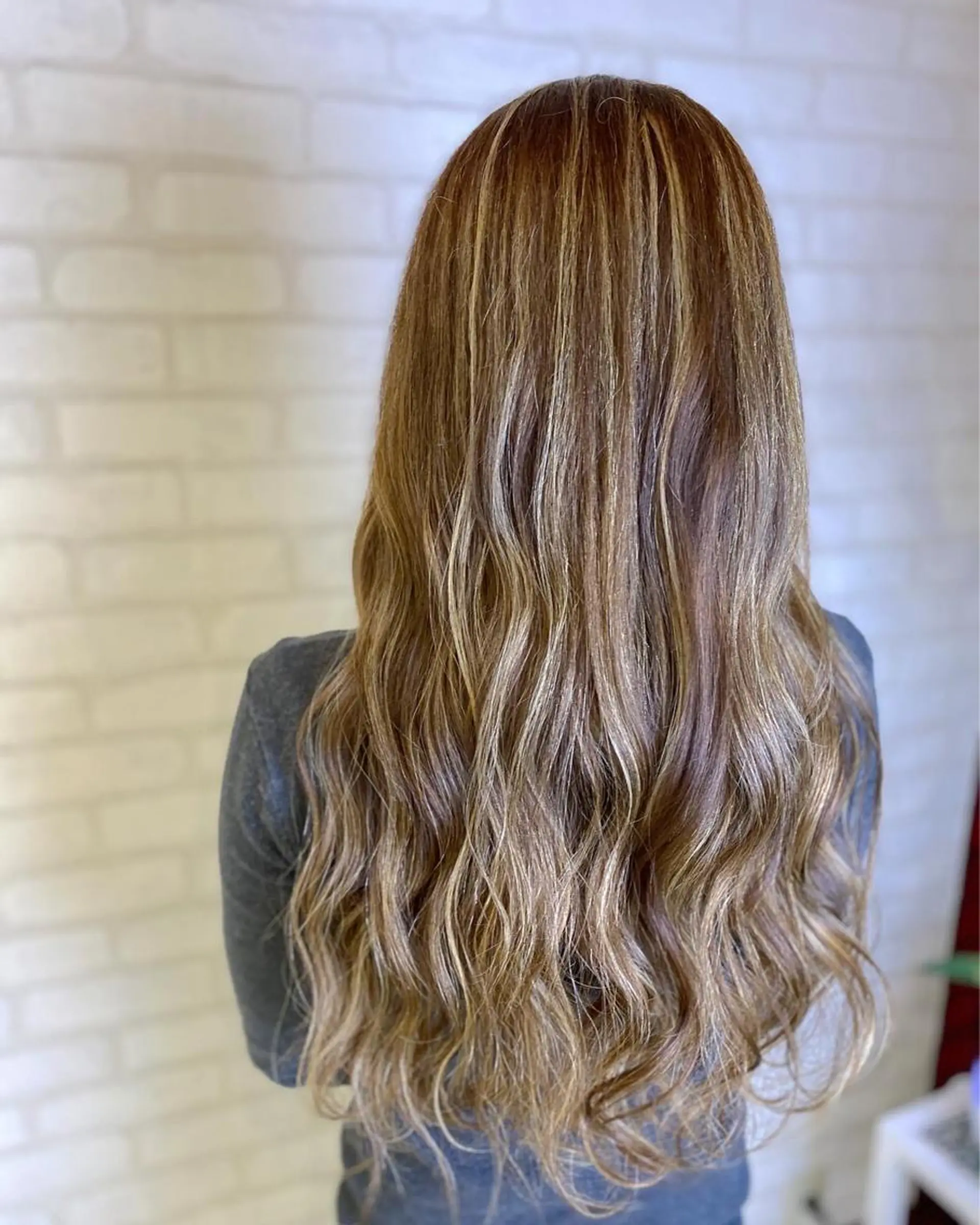 ロング カラー カット ヘアカラー 中川 拓弥のヘアスタイル