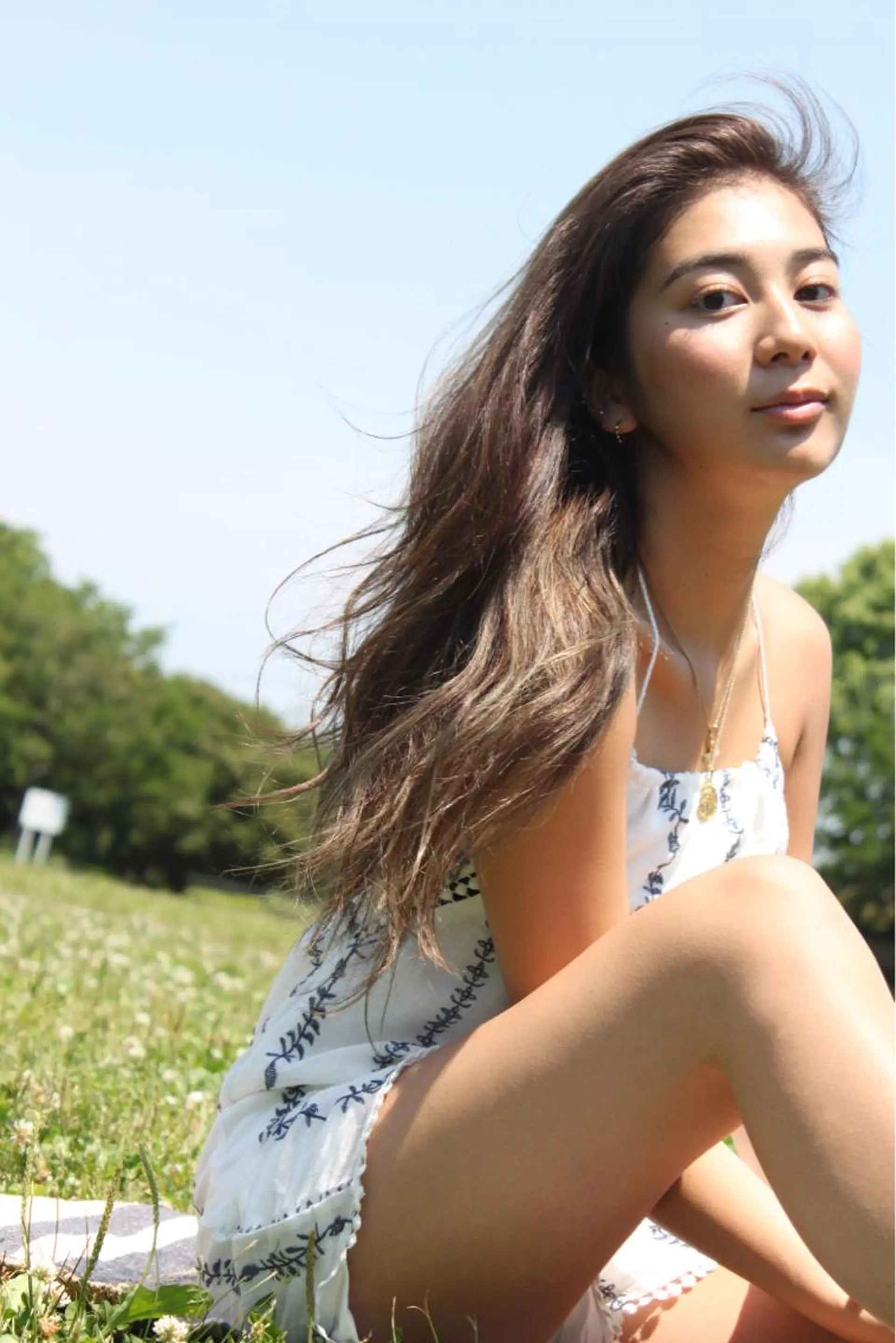 ロング カラー ハイライトカラー ハイライト ロング にった みずきのヘアスタイル