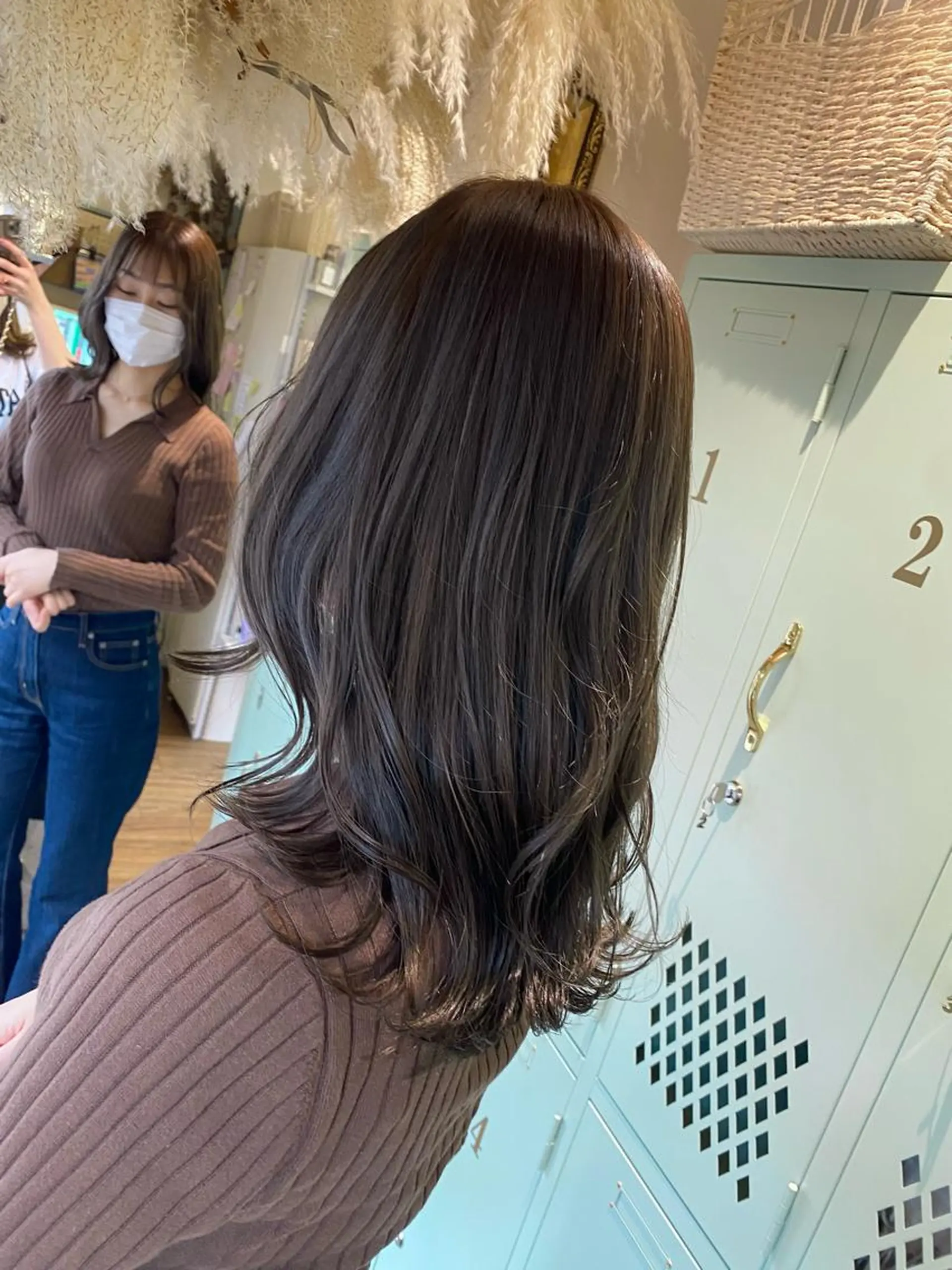 ロング カラー 透明感カラー/韓国 ヘア🩶yuri🩵のヘアスタイル