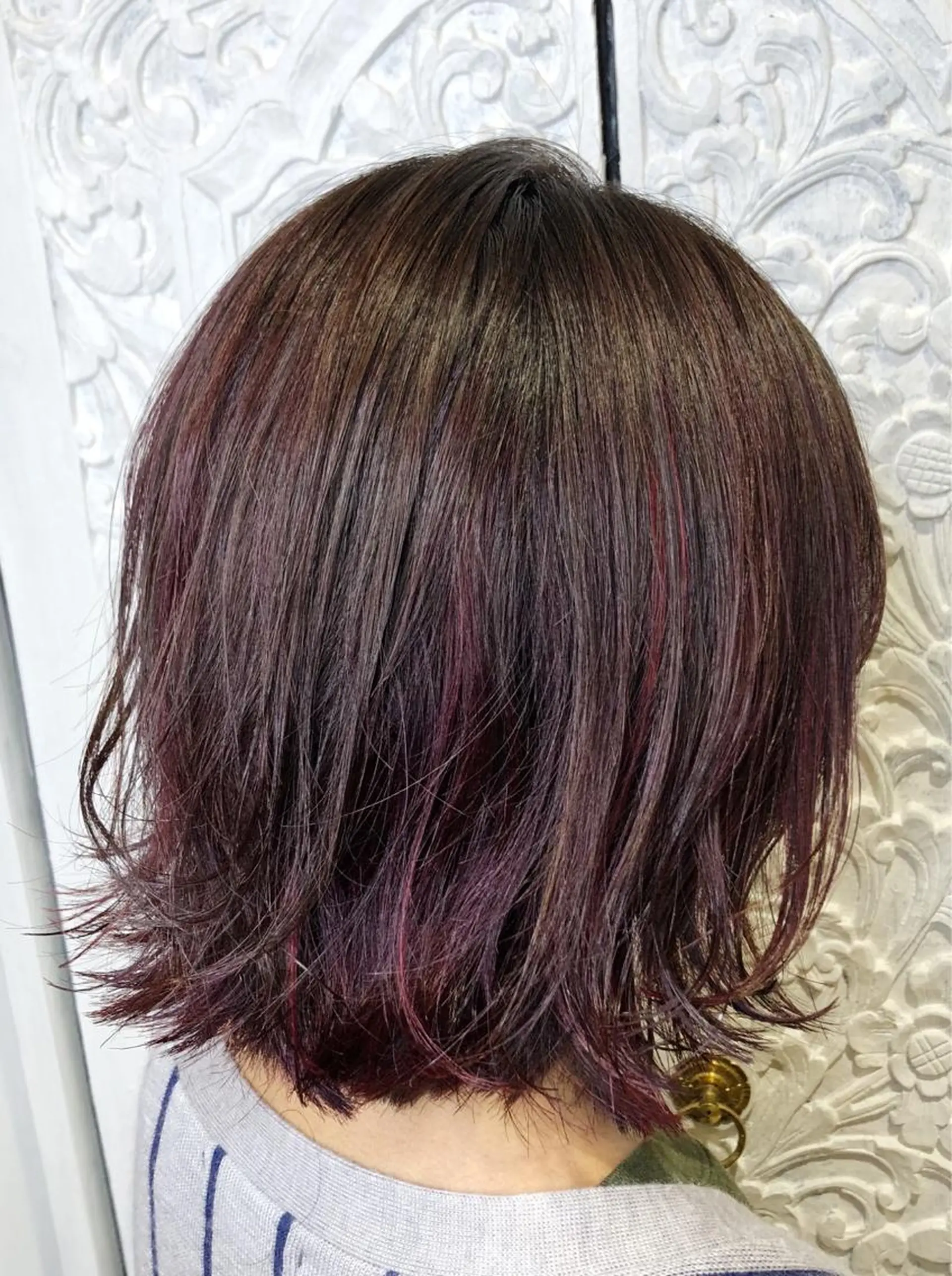 ショート カラー ハイライトカラー ハイライト 宮下 愛璃紗のヘアスタイル