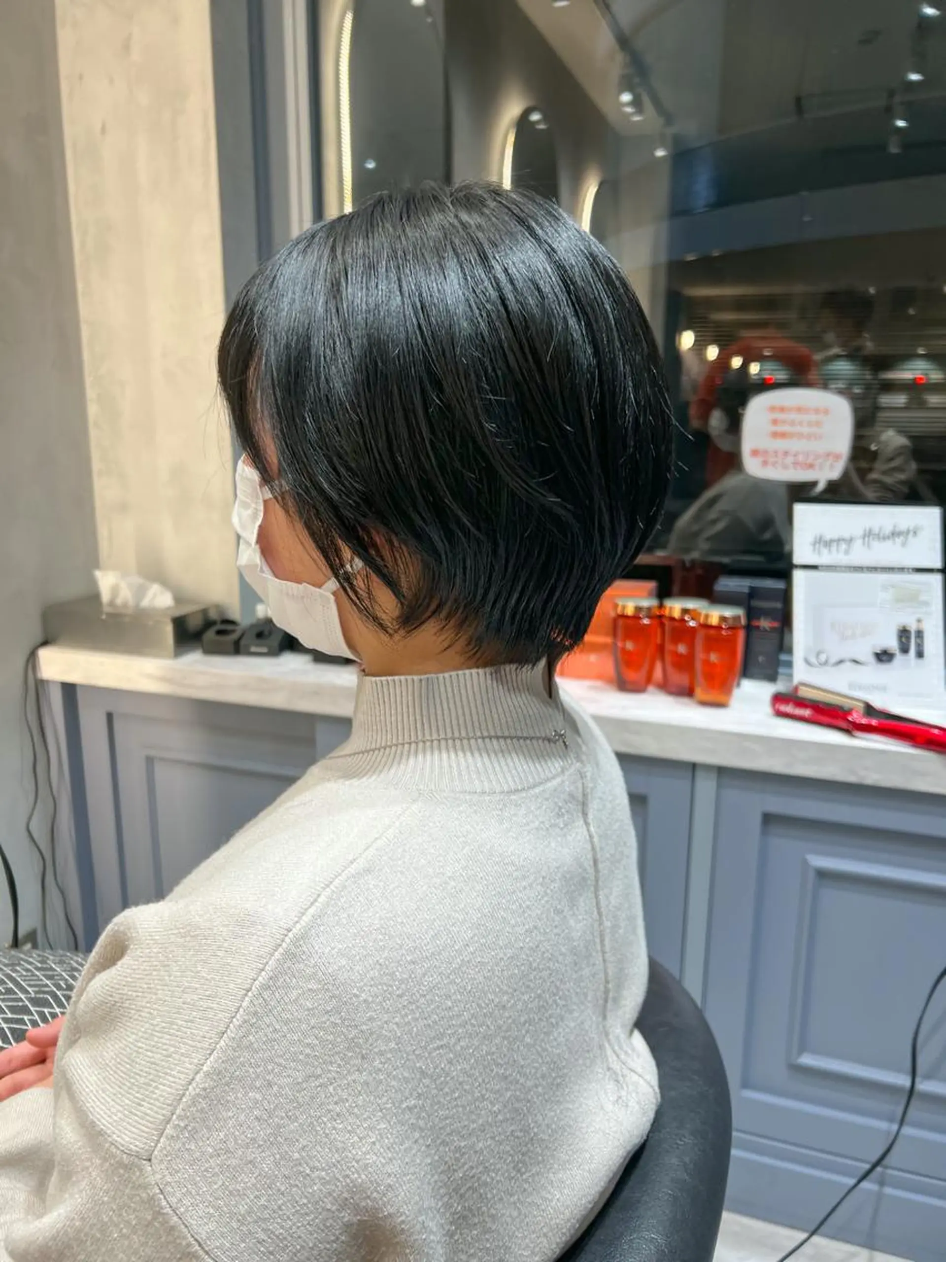 ショート 似合わせショート🌿 ボブ🫧 乾辺真悠子のヘアスタイル