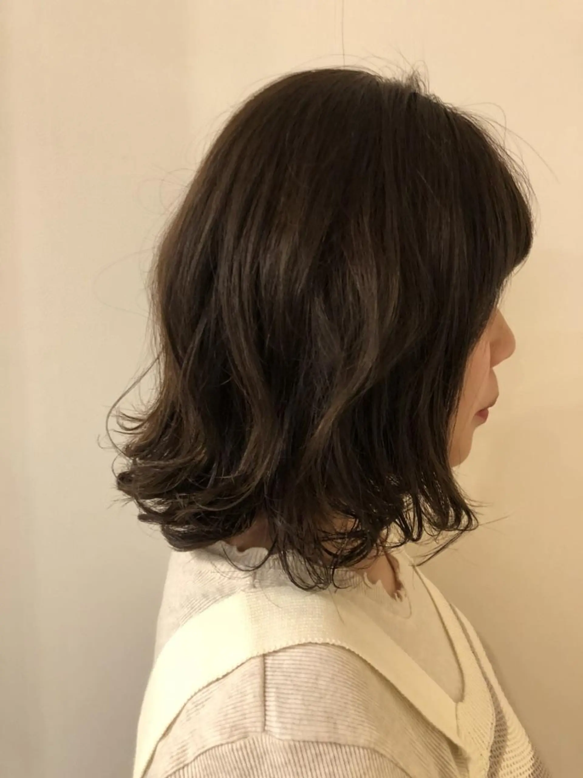 ミディアム 久保 敏之のヘアスタイル