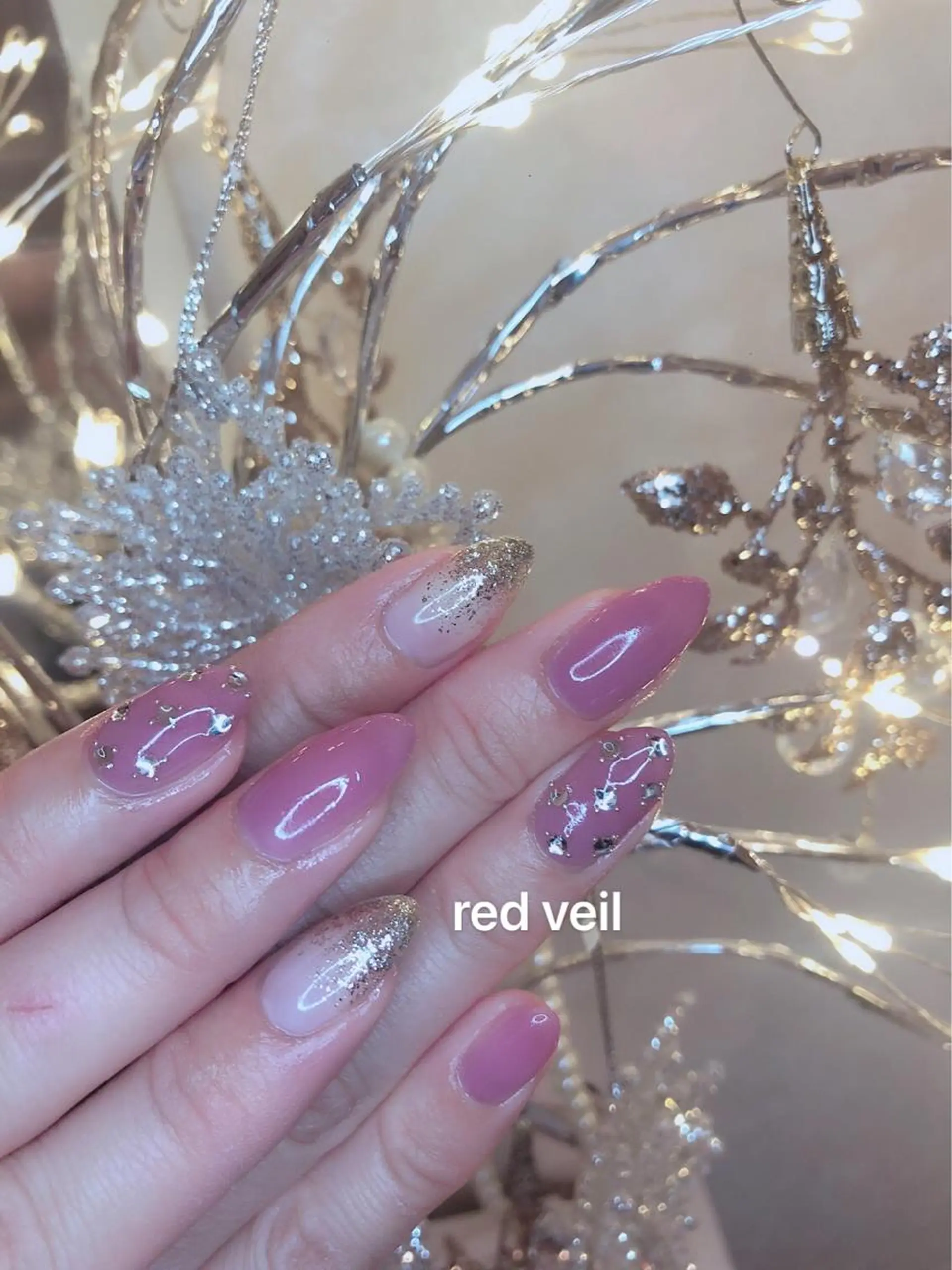 ミディアム ネイル 長さ出し専門 nynaのネイルデザイン