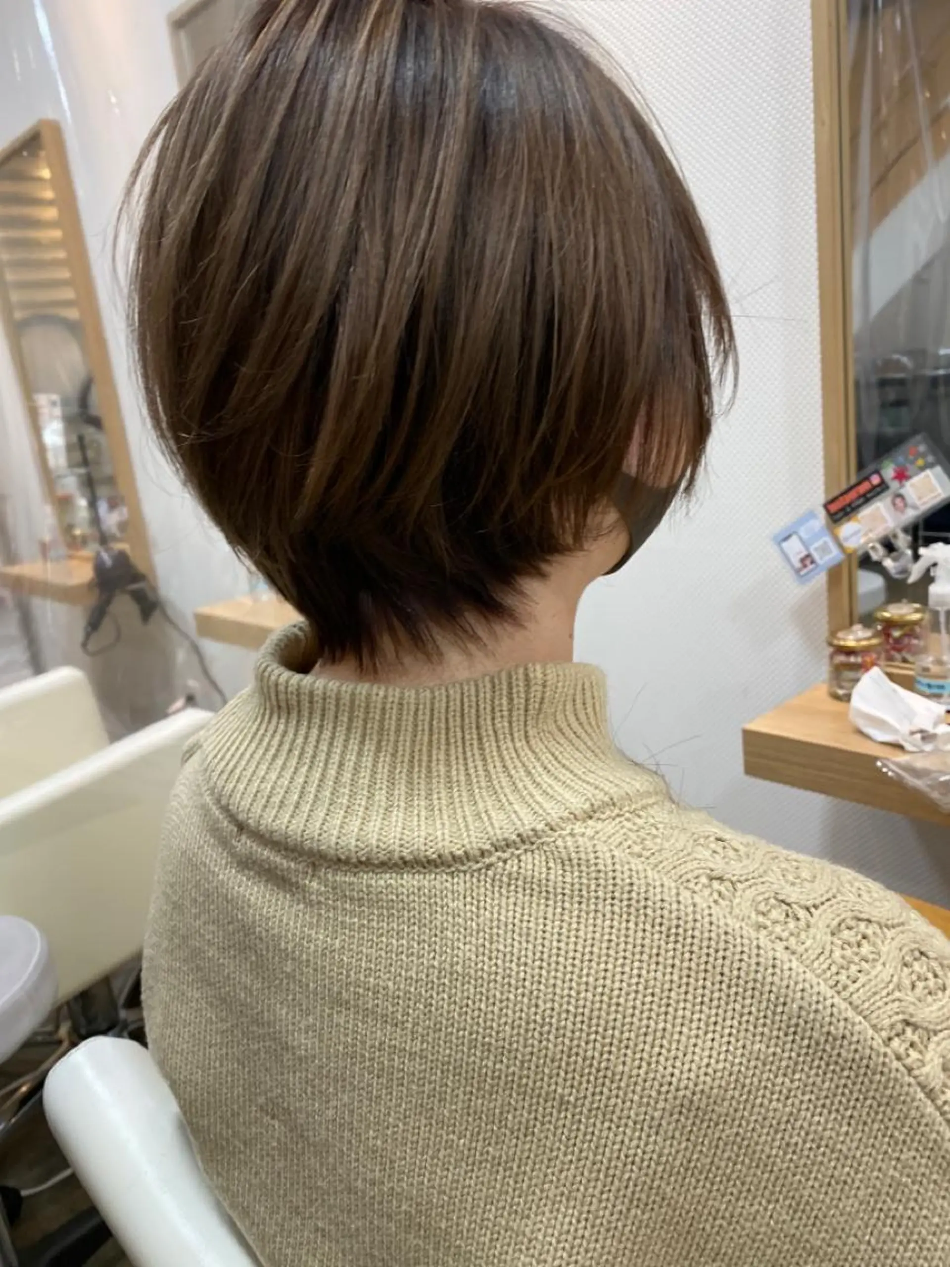 ショート 髪質改善/ ブリーチ/中尾のヘアスタイル