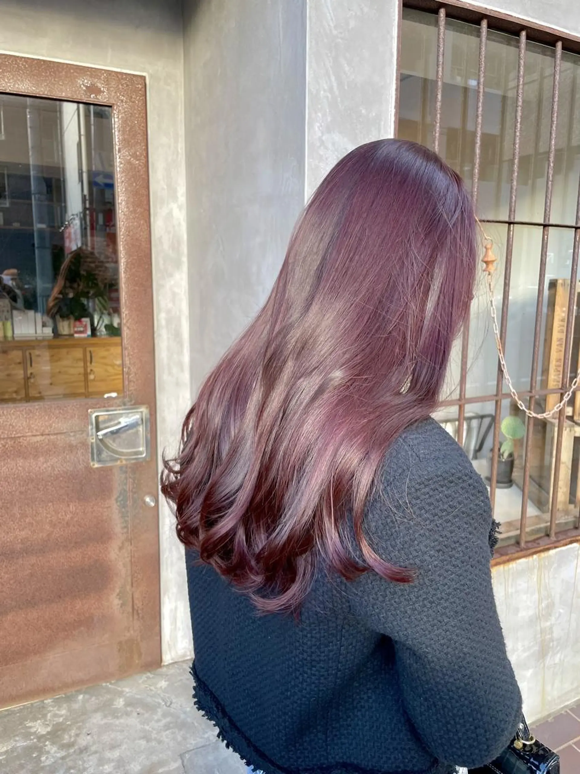 カラー ブリーチ ケアブリーチ 髪質改善 en:s【新潟万代】 🌈川瀬瑠那のヘアスタイル