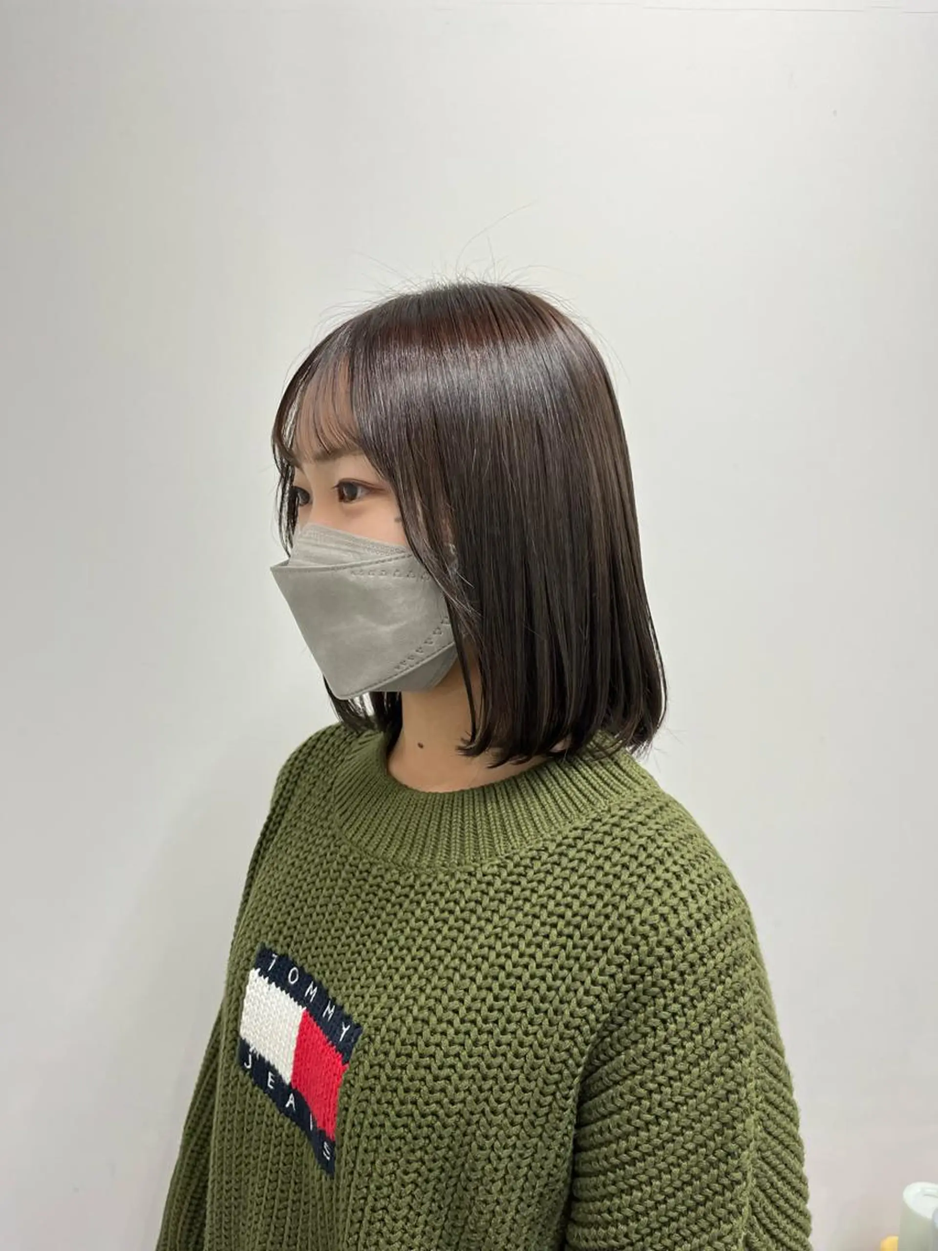 ミディアム 山本 佳奈のヘアスタイル