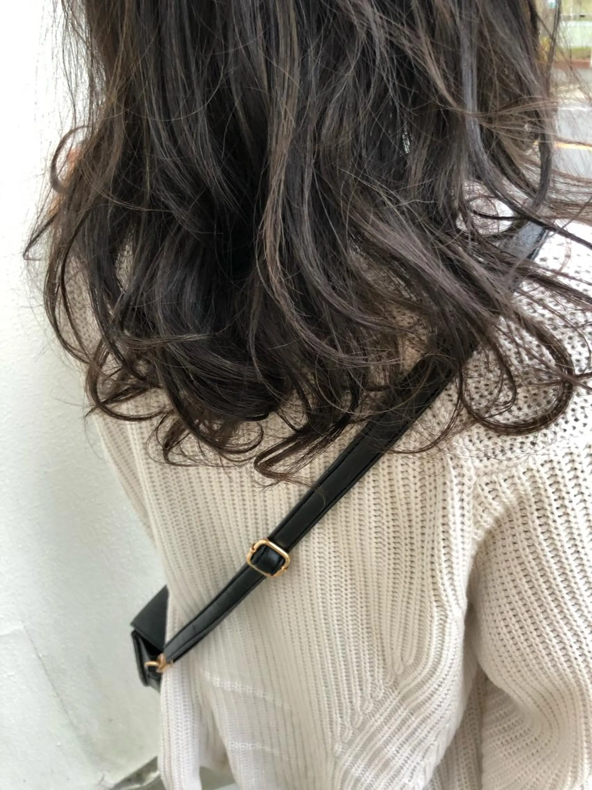 ロング ハイライト ヤマモト マイのヘアスタイル