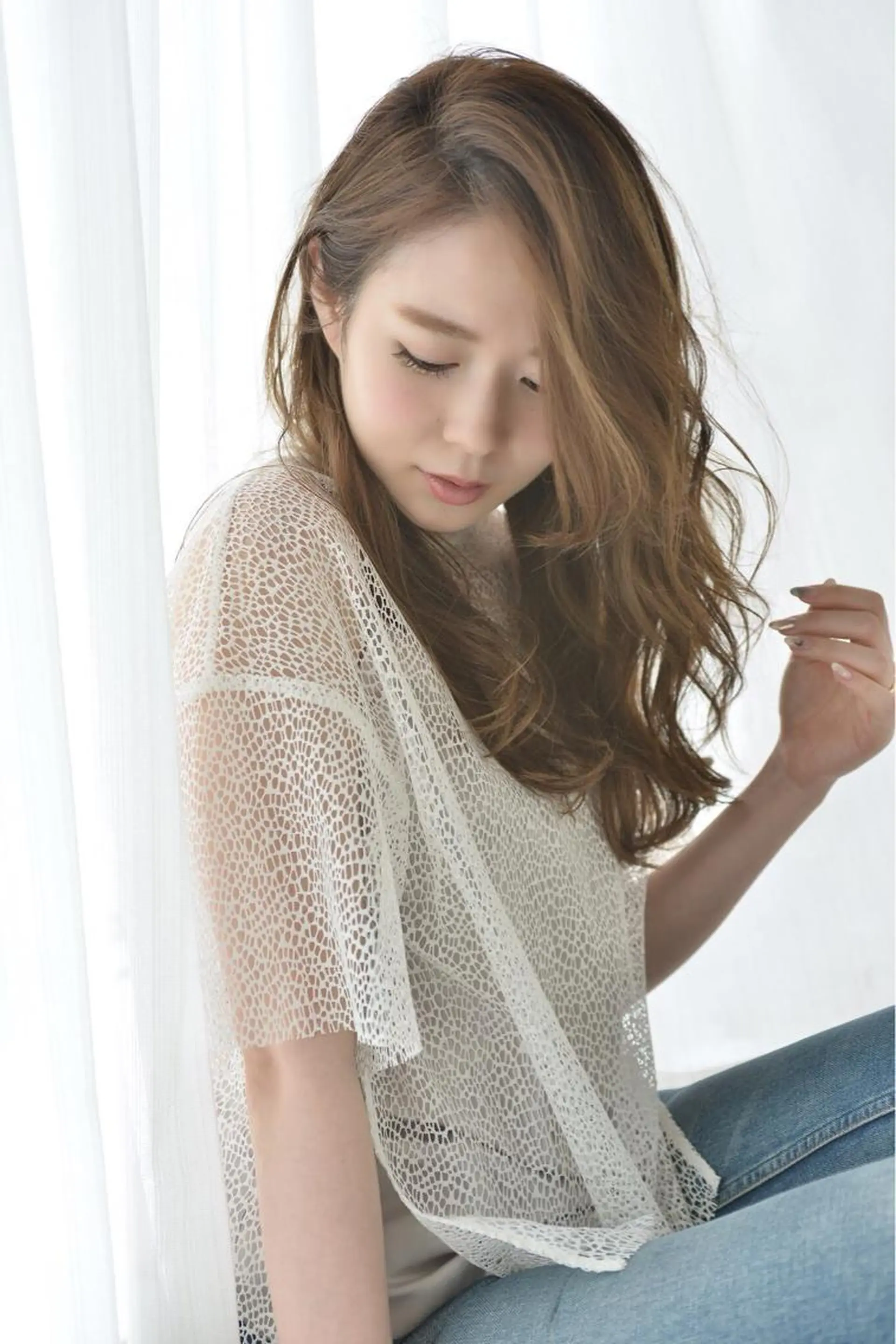 ロング カラー モテ髪支持率NO.1 KENJIROのヘアスタイル