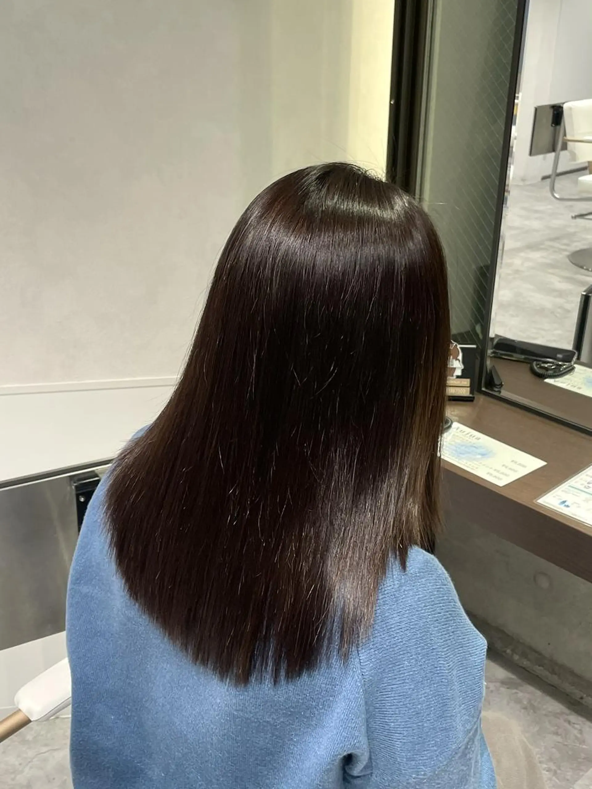 ロング 縮毛矯正 縮毛矯正特化🩰 竹口はるかのヘアスタイル