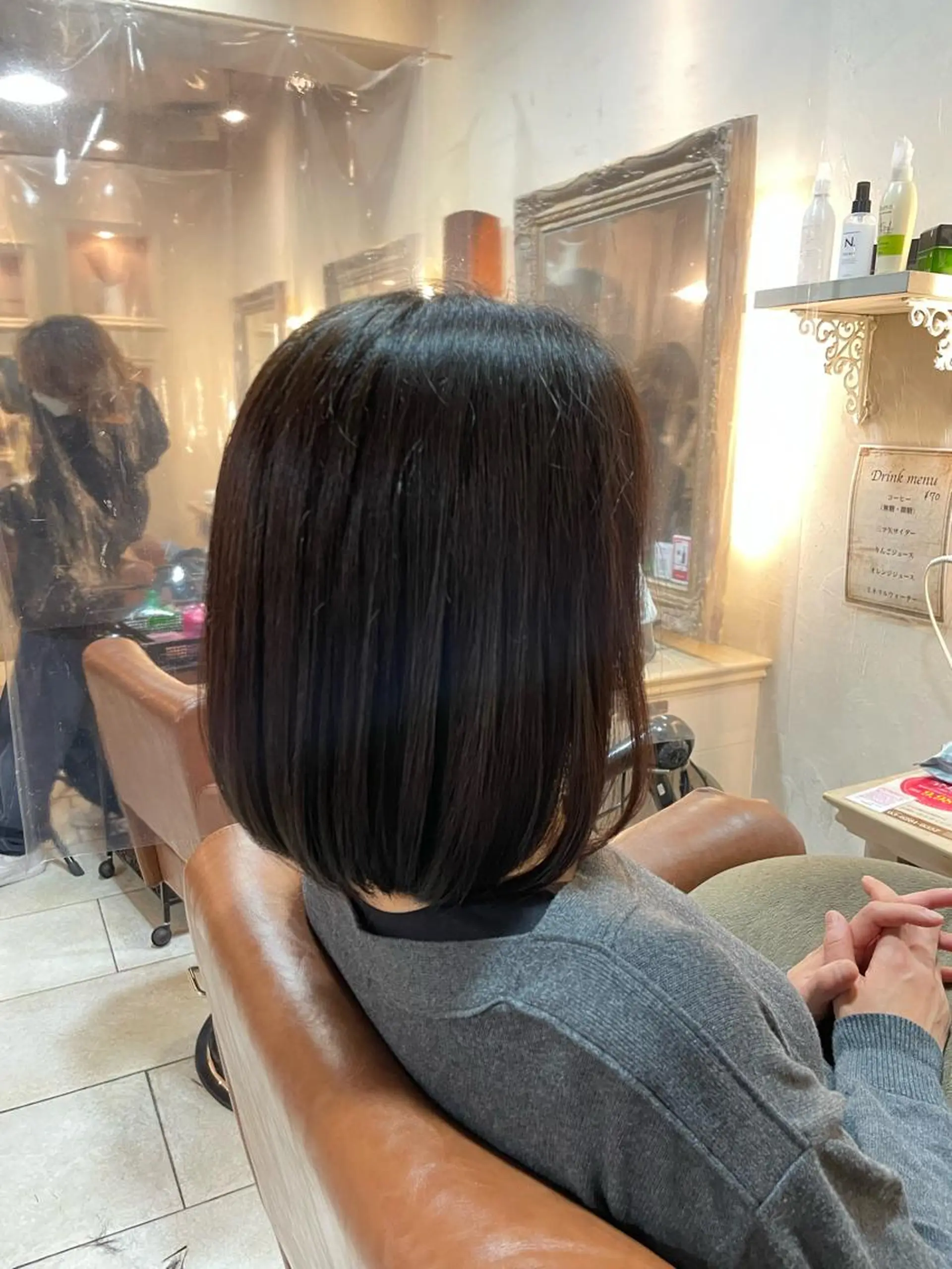 ミディアム ボブ 前平 友慈のヘアスタイル