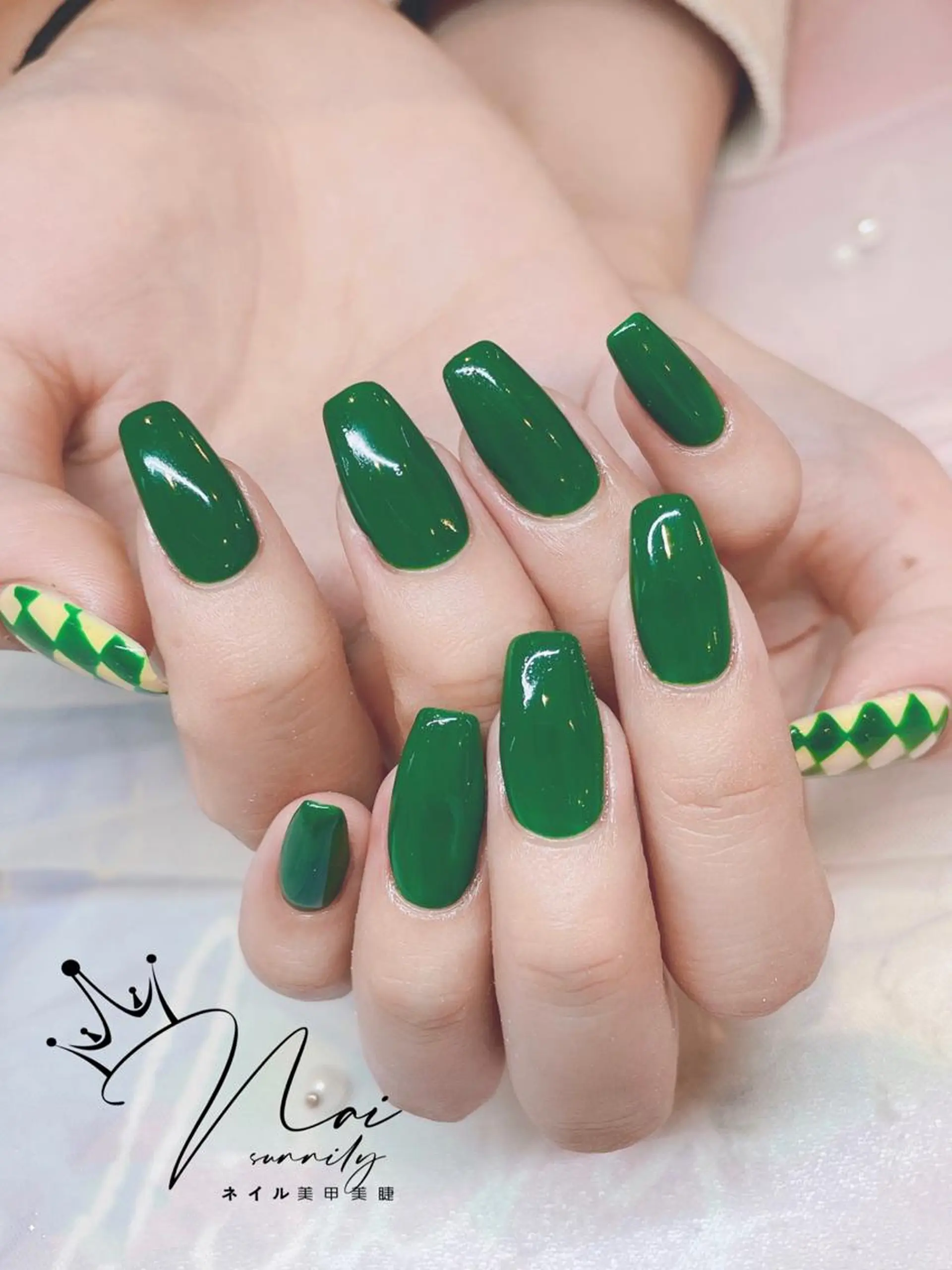 ネイル 長さだし専門店 M2　rikaのネイルデザイン