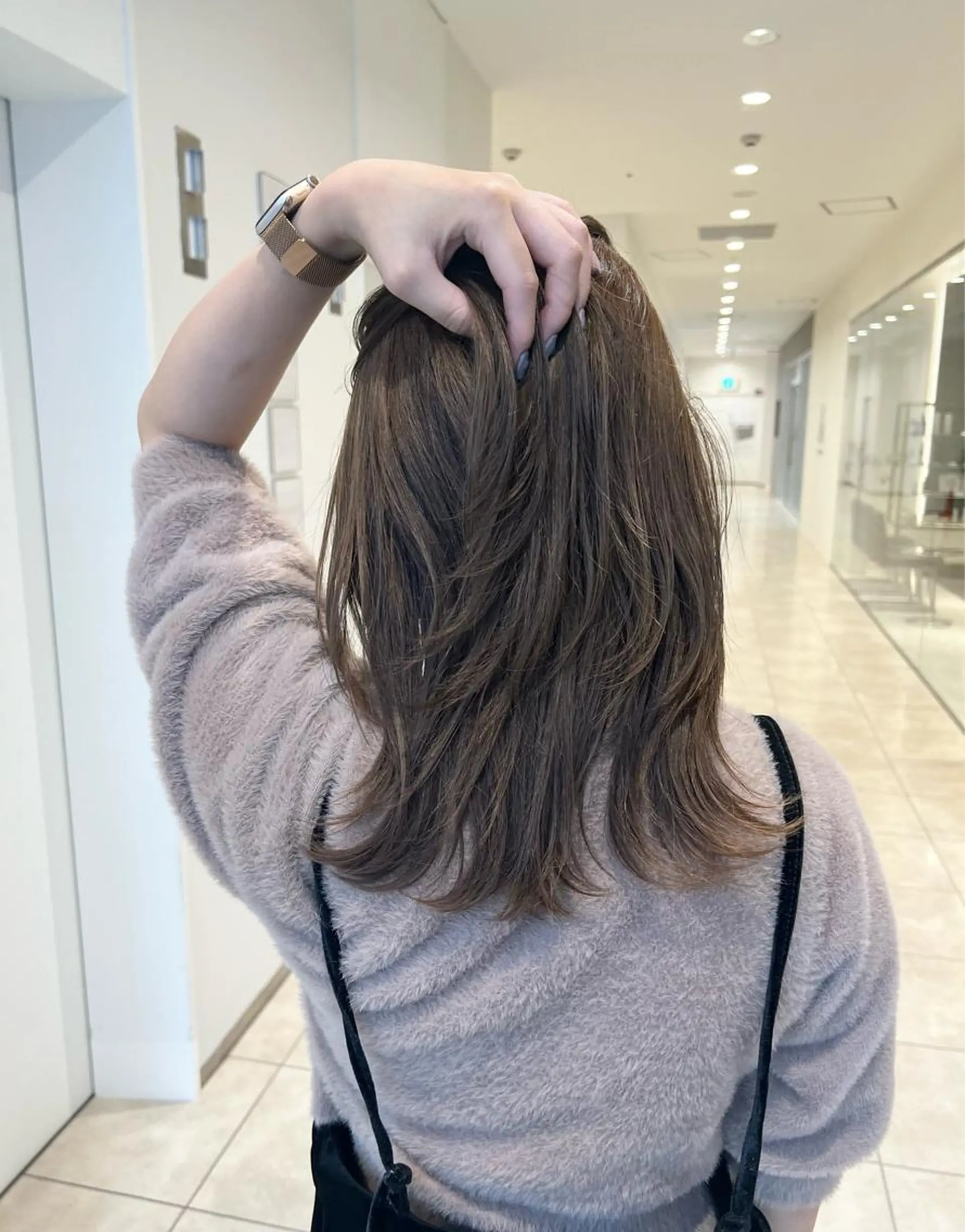 ミディアム カラー 💎K-two名古屋 安田ちづる💎のヘアスタイル