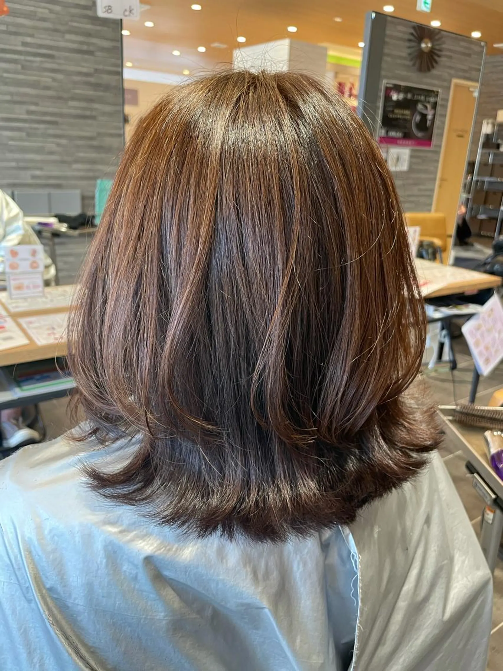 ミディアム 【髪質改善】 夏目結以のヘアスタイル