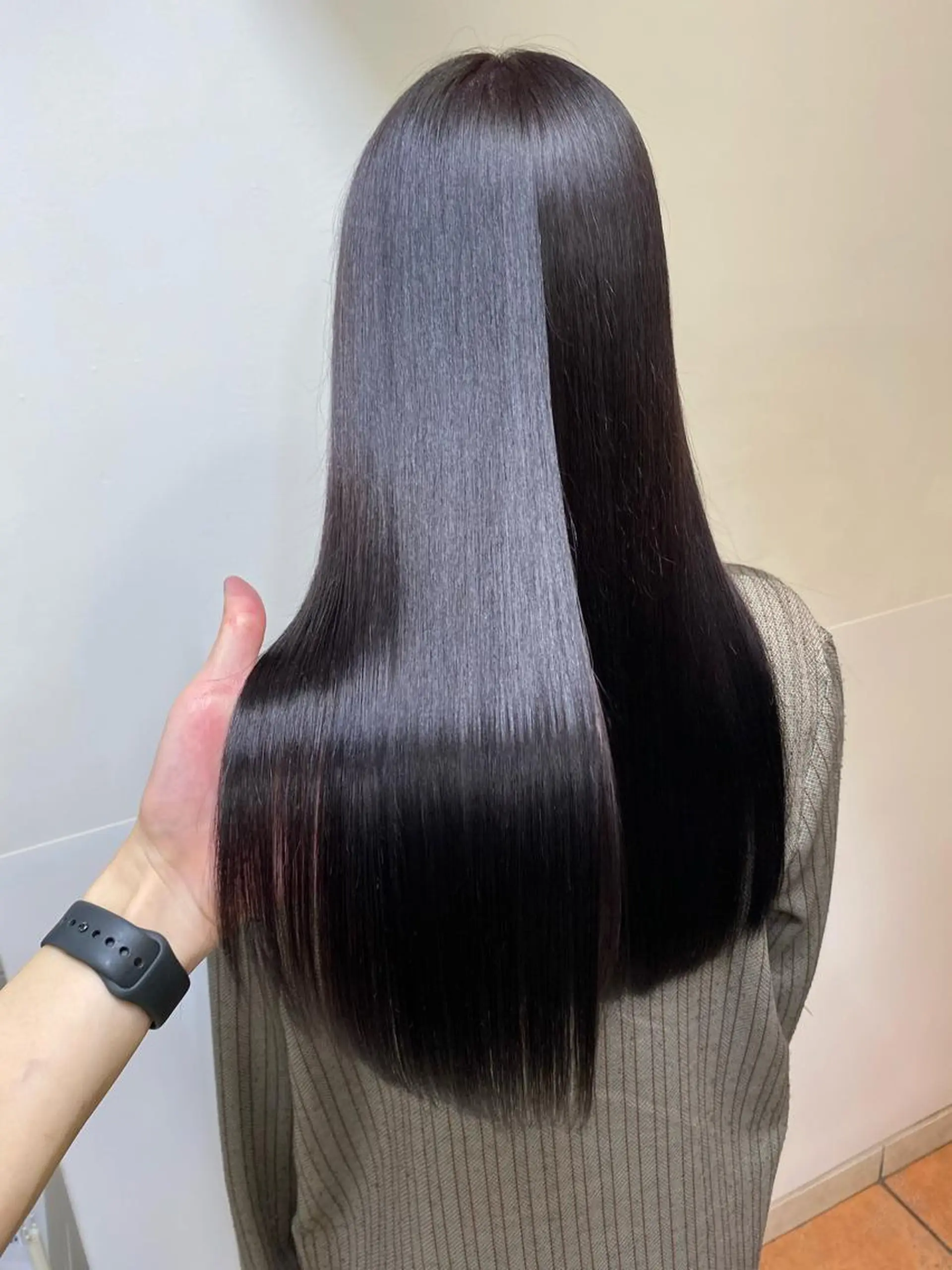 ロング 髪質改善 メンズ特化 刈り上げない/金井のヘアスタイル