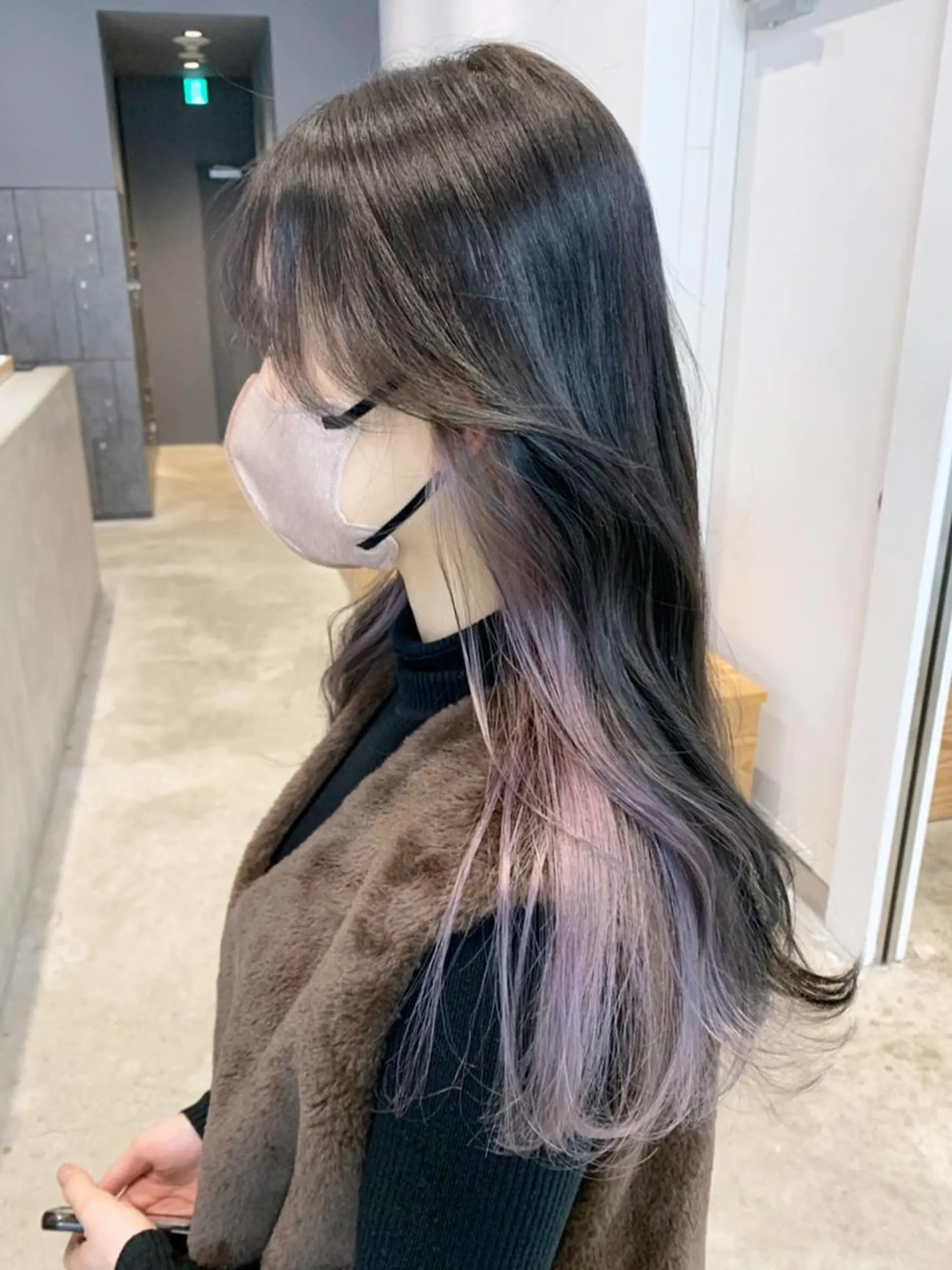 カラー パーマ ヘアアレンジ ラベンダーカラー カット ヘアカラー トリートメント ITbyALBUM 浦和店のヘアスタイル