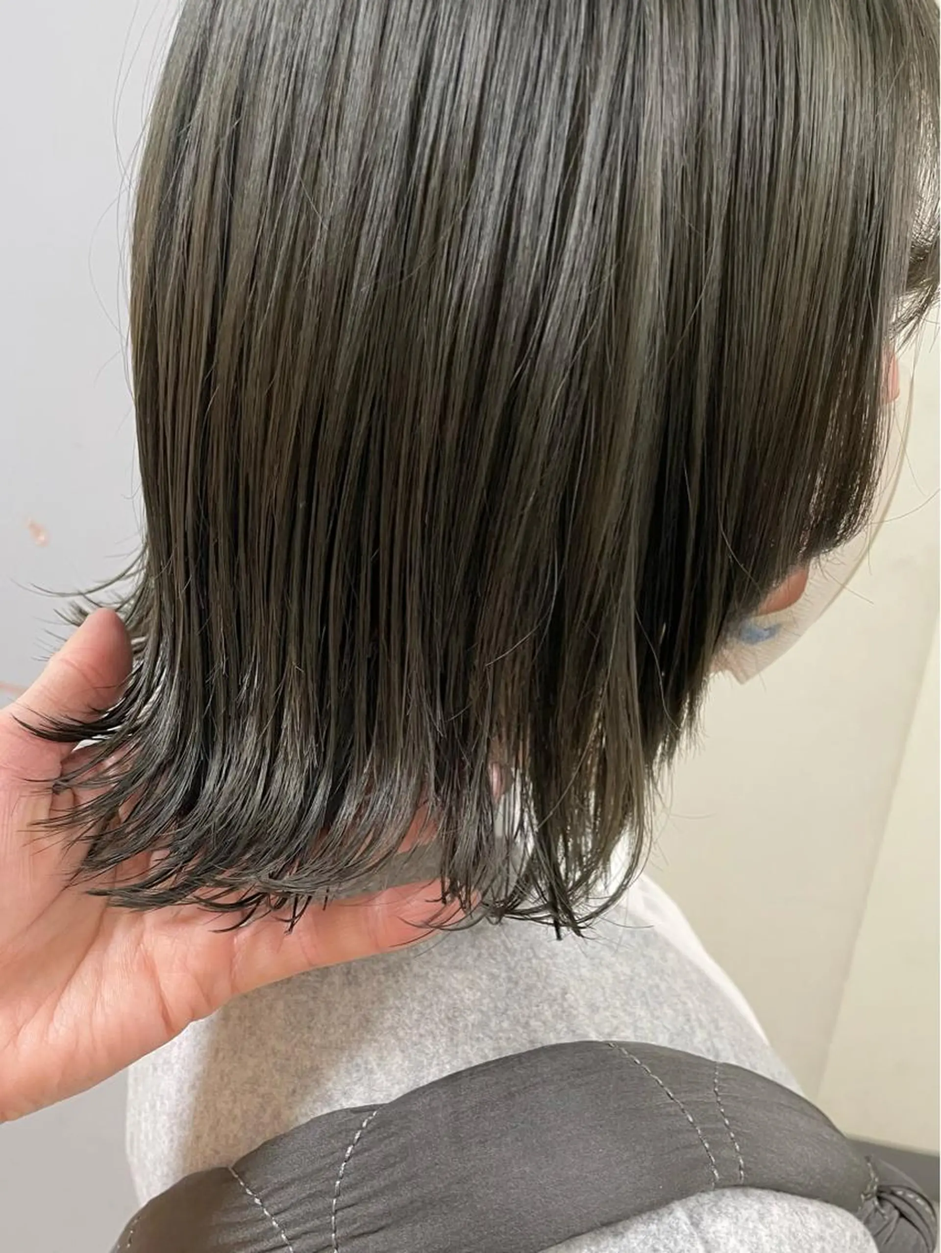 ミディアム カラー ヘアアレンジ maoブリーチ無し 似合わせカラーのヘアスタイル