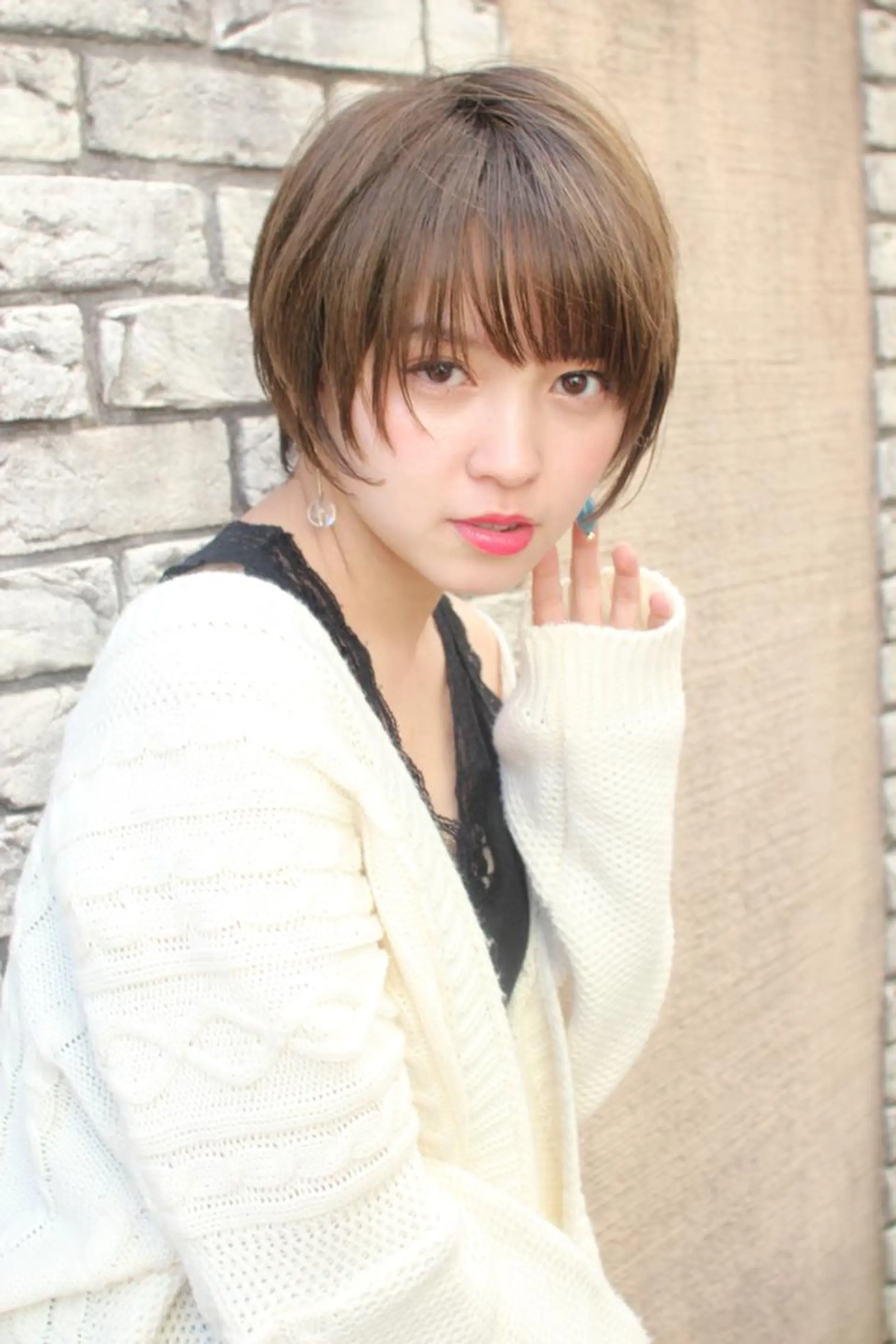 ショート 羽田 ひろむのヘアスタイル