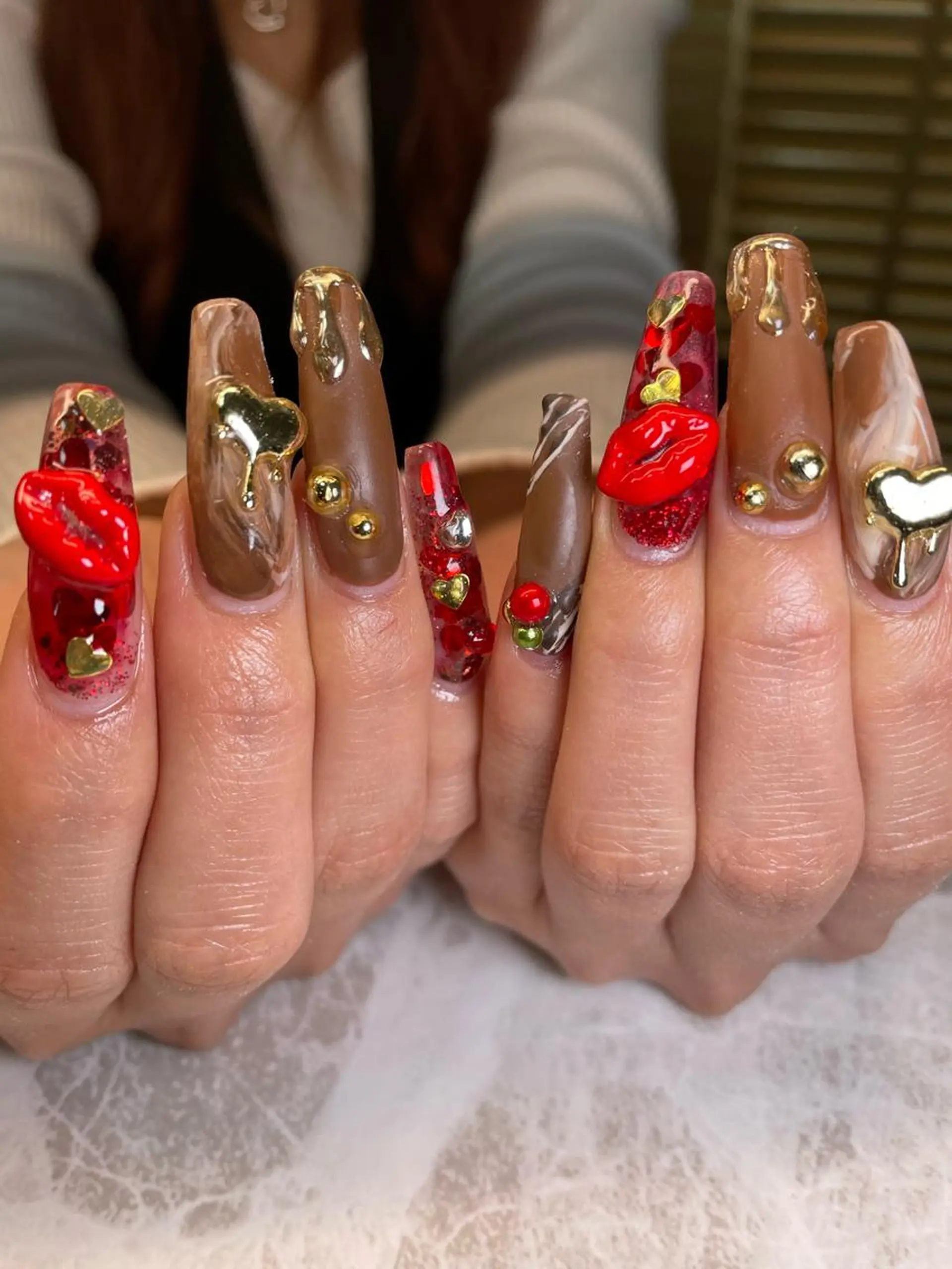 ネイル ハンドネイル YOUTH nails waxing所属・YOUTH natsumiのネイルデザイン